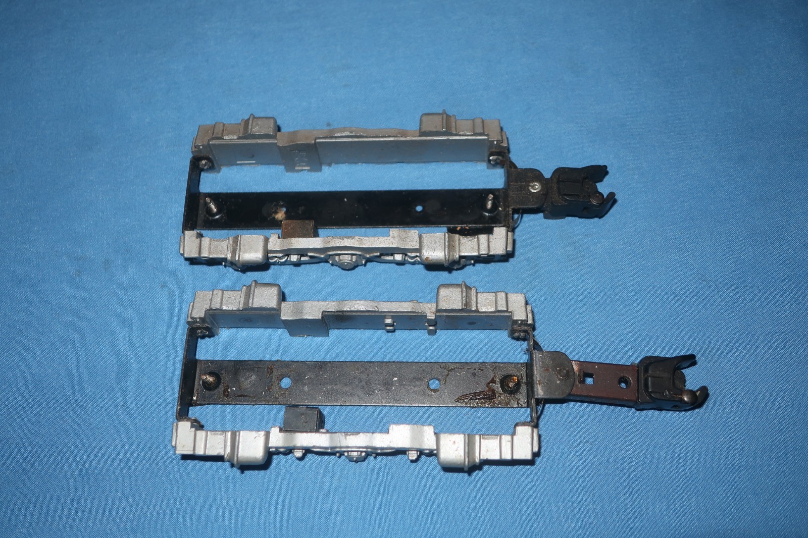 American Flyer Diesel Alco Front & Rear Side Frames w/Knuckle Couplers