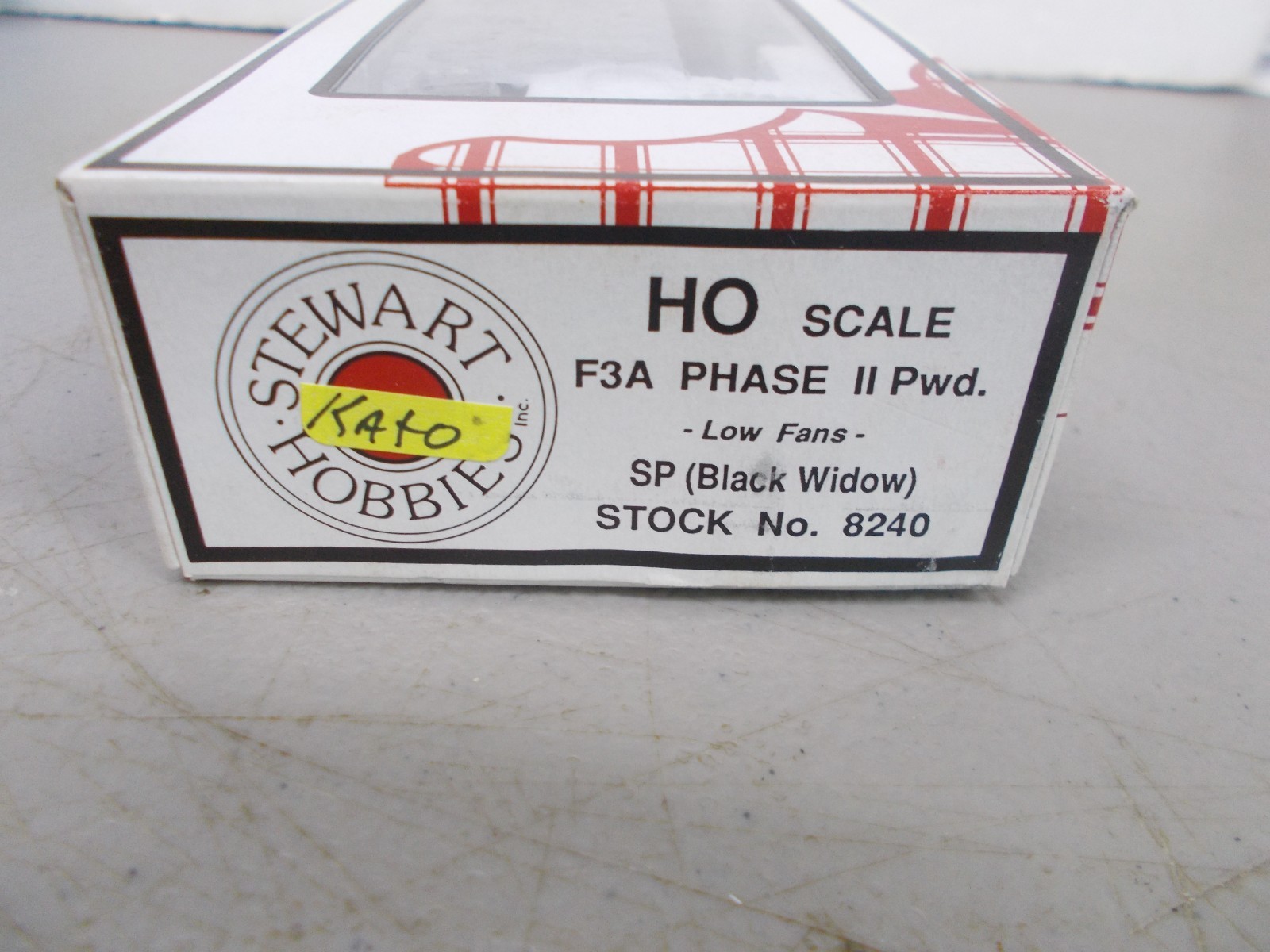 STEWART / KATO # 8240 ~ SP (BLACK WIDOW) F3A POWERED LOCOMOTIVE ~HO SCALE~ LOT A