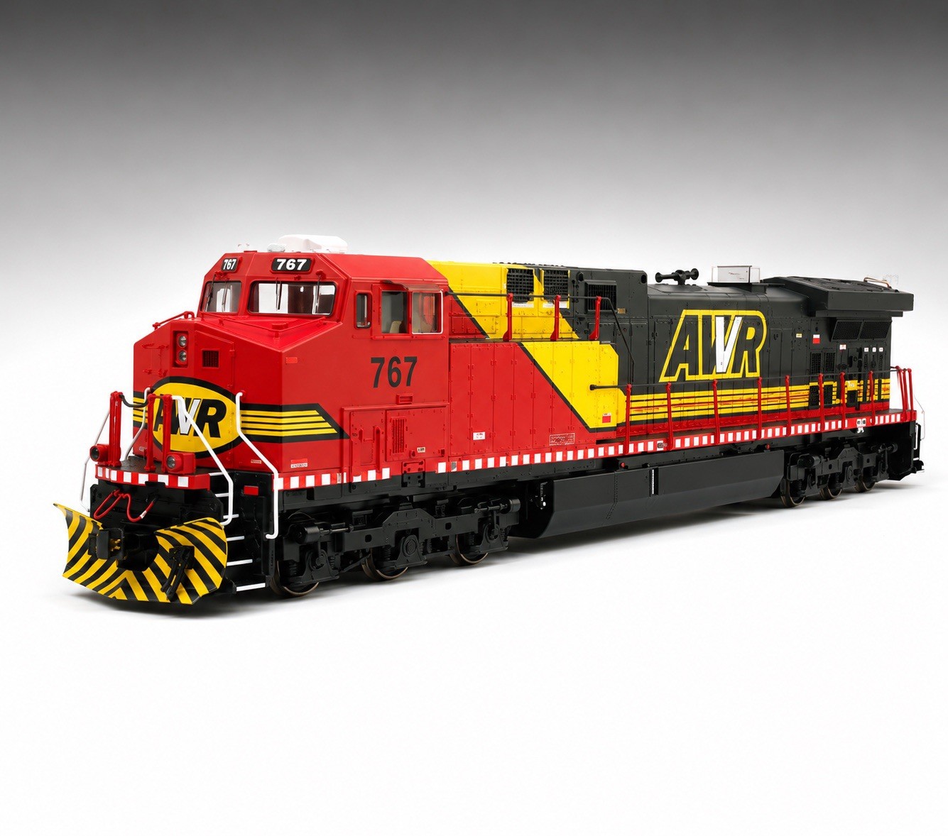 Custom HO scale AWVR AC4400 767 from “Unstoppable” *Built to order*