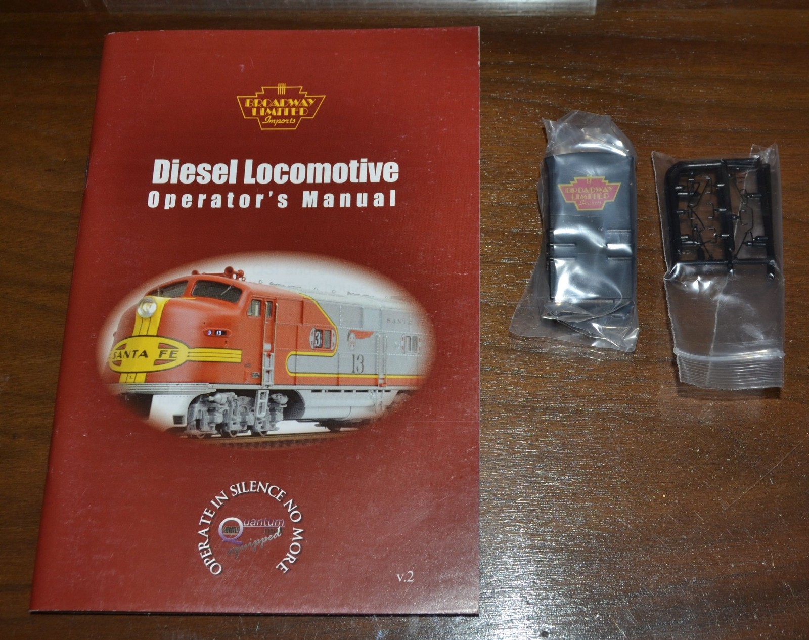 NEW Broadway Limited 442 Santa Fe EMD E8A #82L Power Sound/DC/DCC HO ATSF VIDEO