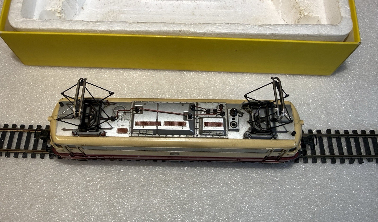 Vintage German Trix Express HO Electric Locomotive 52-2448-00 w/Box Manual Video