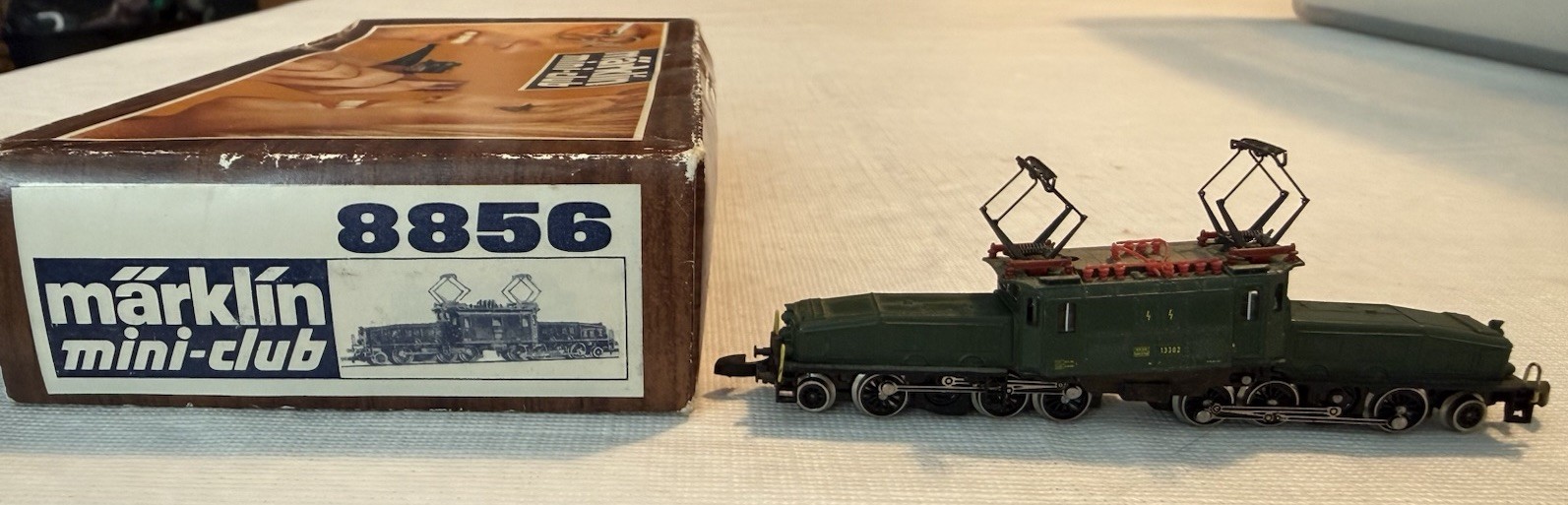 Marklin 8856 Z Scale Mini Club Crocodile Electric Locomotive LN Appears New