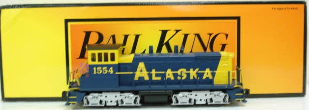 MTH 30-2465-1 O Gauge Alaska SW1500 Diesel Switcher w/Proto-Sound 2.0 #1554 LN