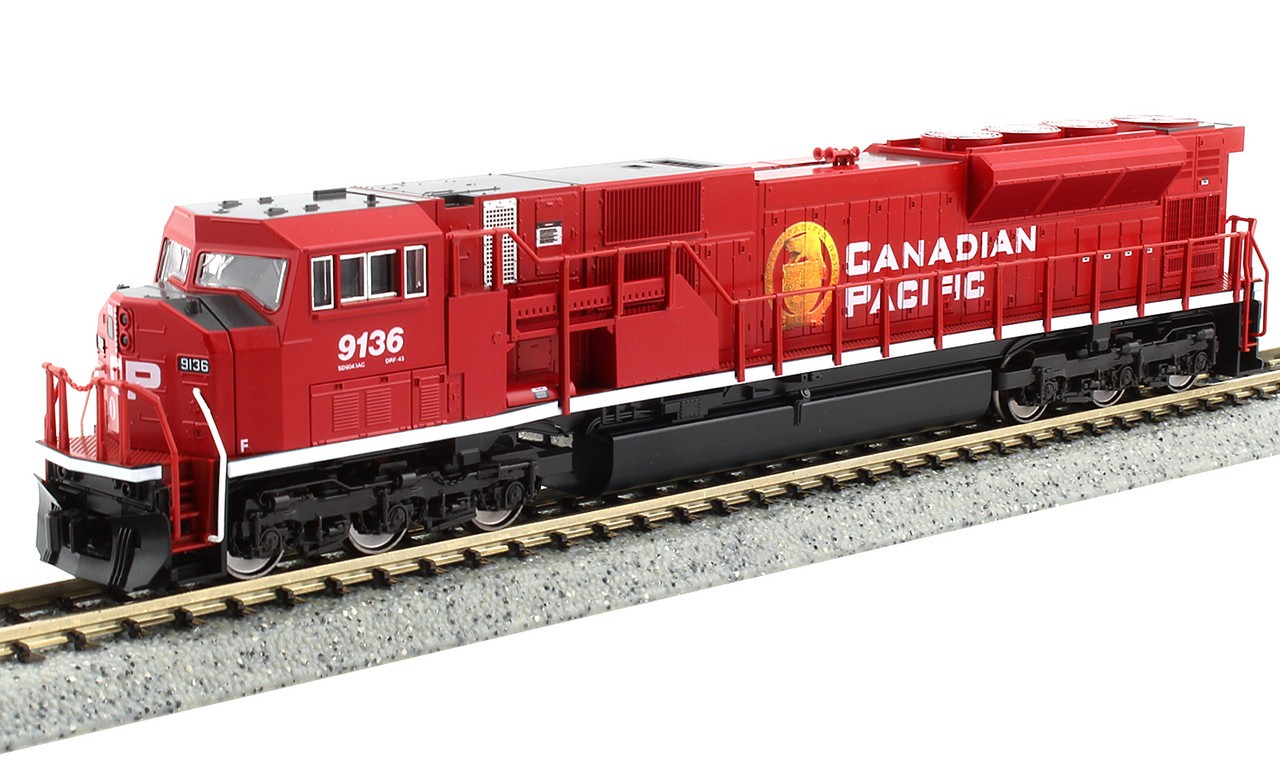 Kato 176-5626-DCC N Canadian Pacific “Golden Beaver” EMD SD90/43MAC w/ DCC #9136
