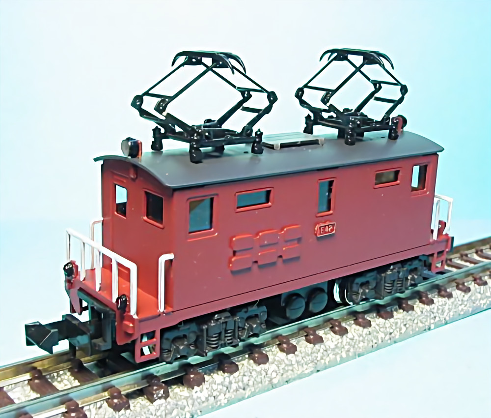 N Scale Aru-Model Freelance Boxcab EE Electric Locomotive Kit w/Power Drive