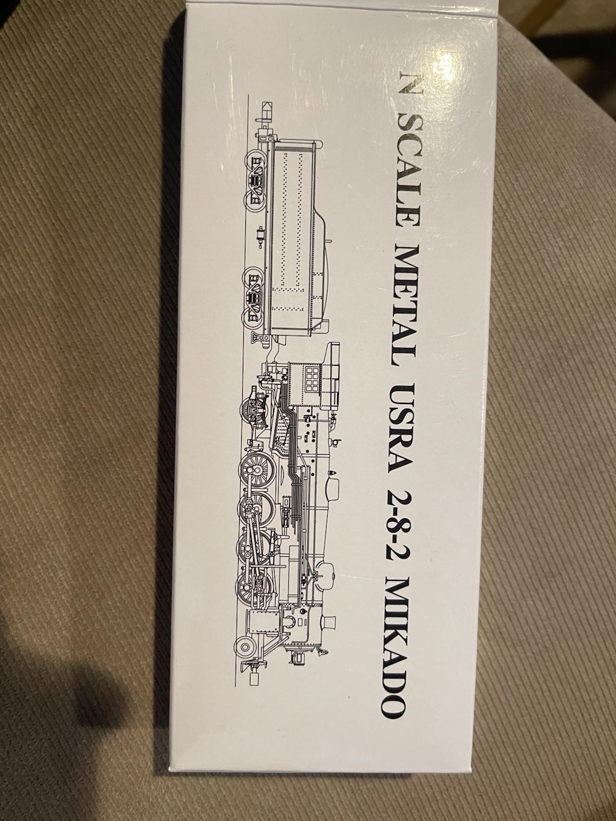 Model Power N Scale 7571 USRA 2-8-2 Mikado Pennsylvania RR Still In Case