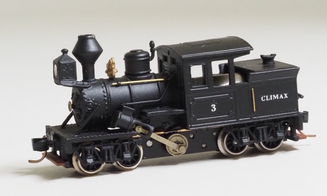 Brass N-scale 30055 Westmodel 20 Ton Climax B Typ coreless motor, New in Box