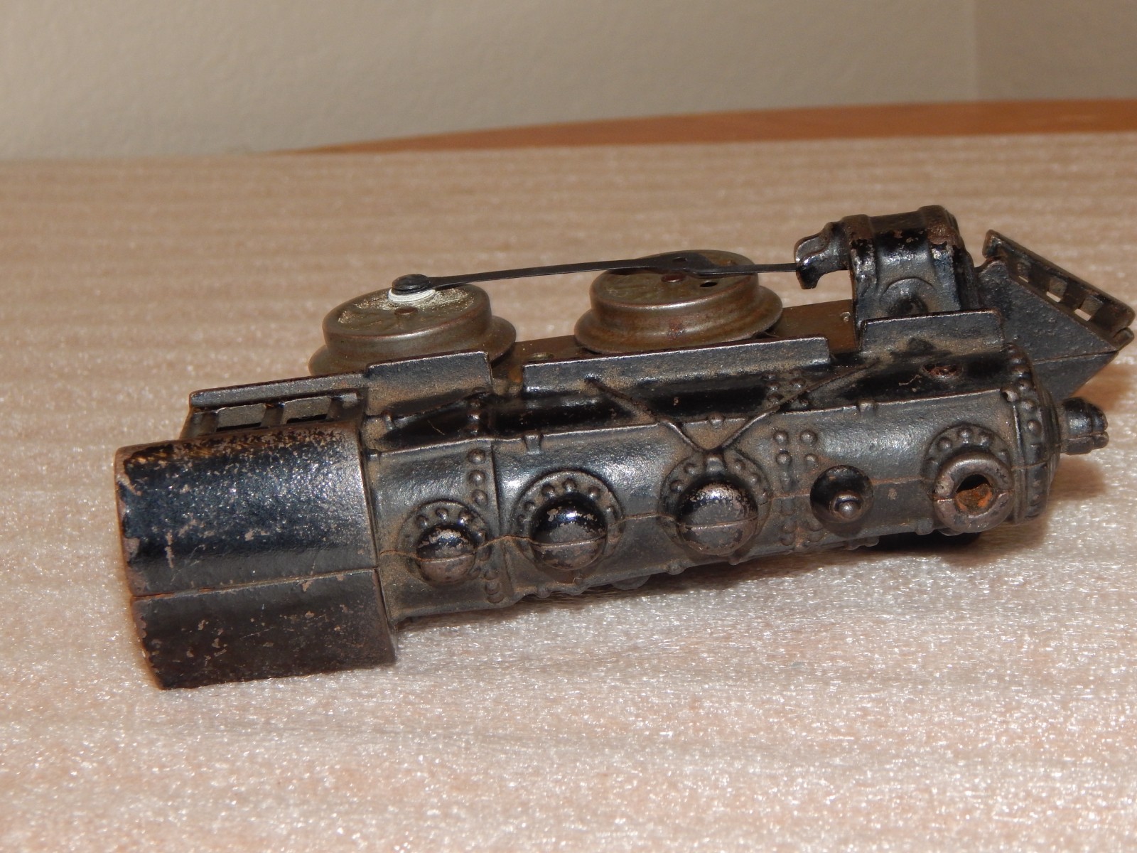 Vintage American Flyer Cast Iron Windup Steam Locomotive 6.5 ” Prewar O gauge