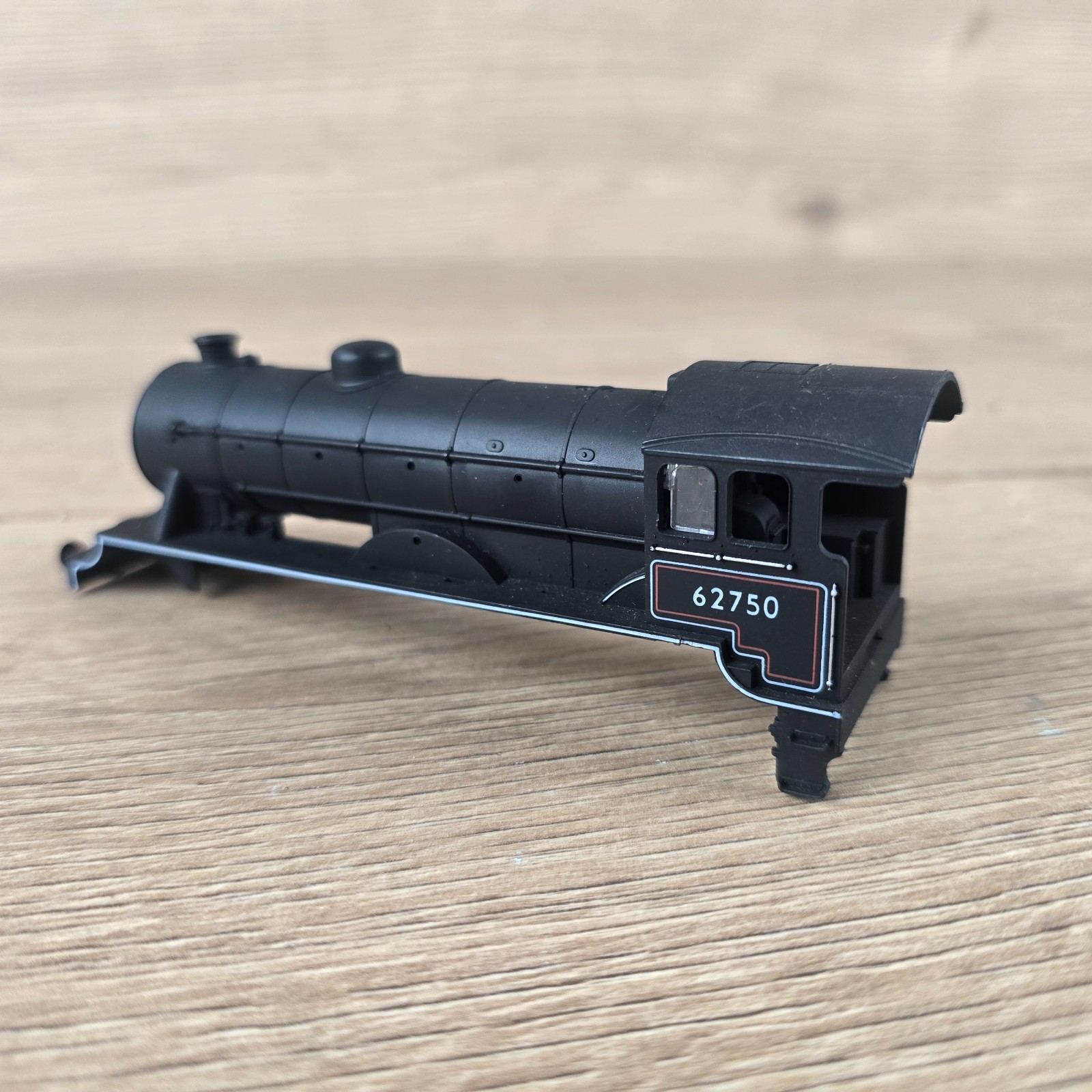 Hornby R860 Class D49 Pytchley Steam Locomotive Body Only 62750 Black OO Gauge