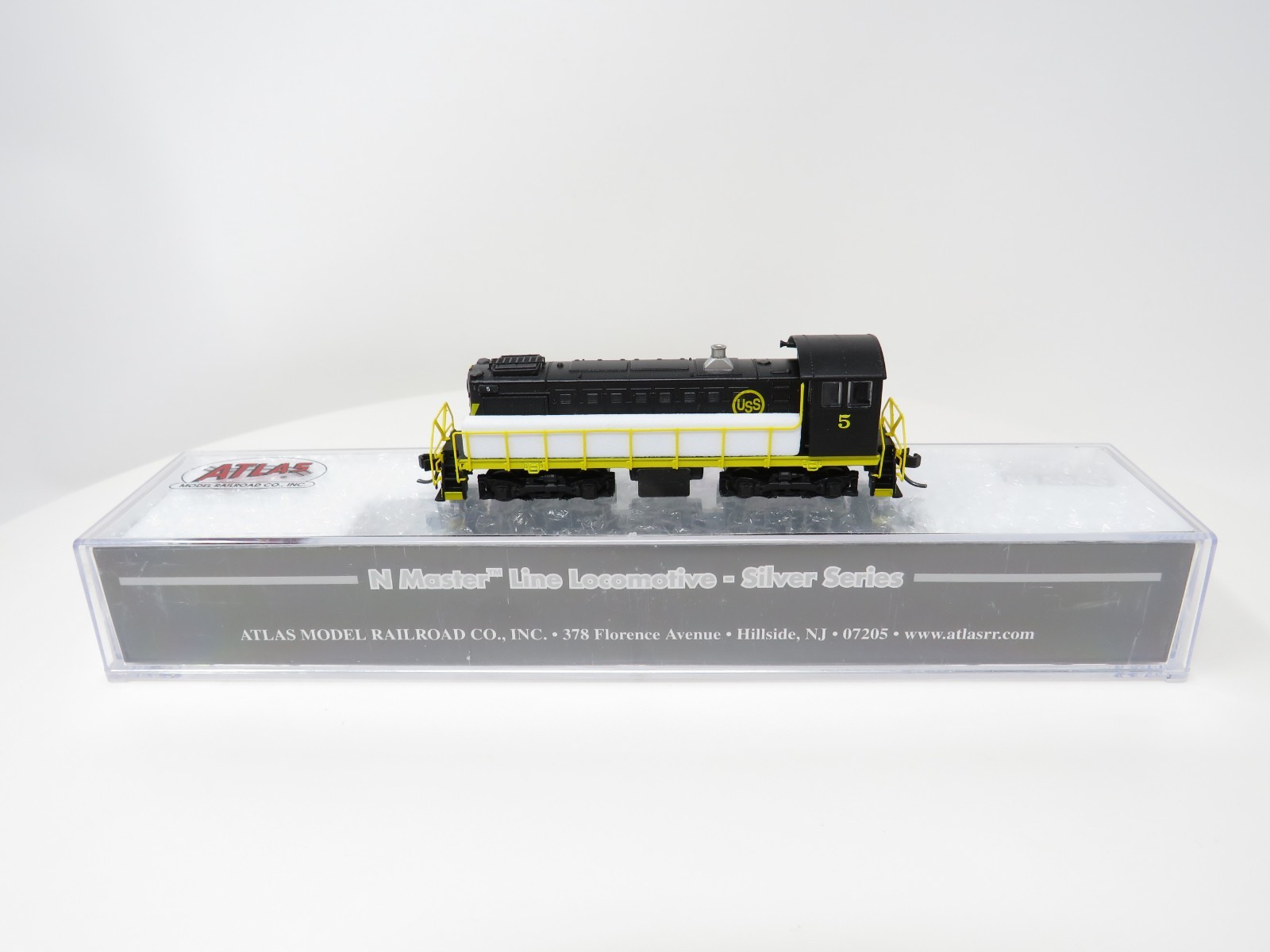 Atlas N 40005708 US Steel Alco S-2 Diesel Switcher Locomotive Model Train