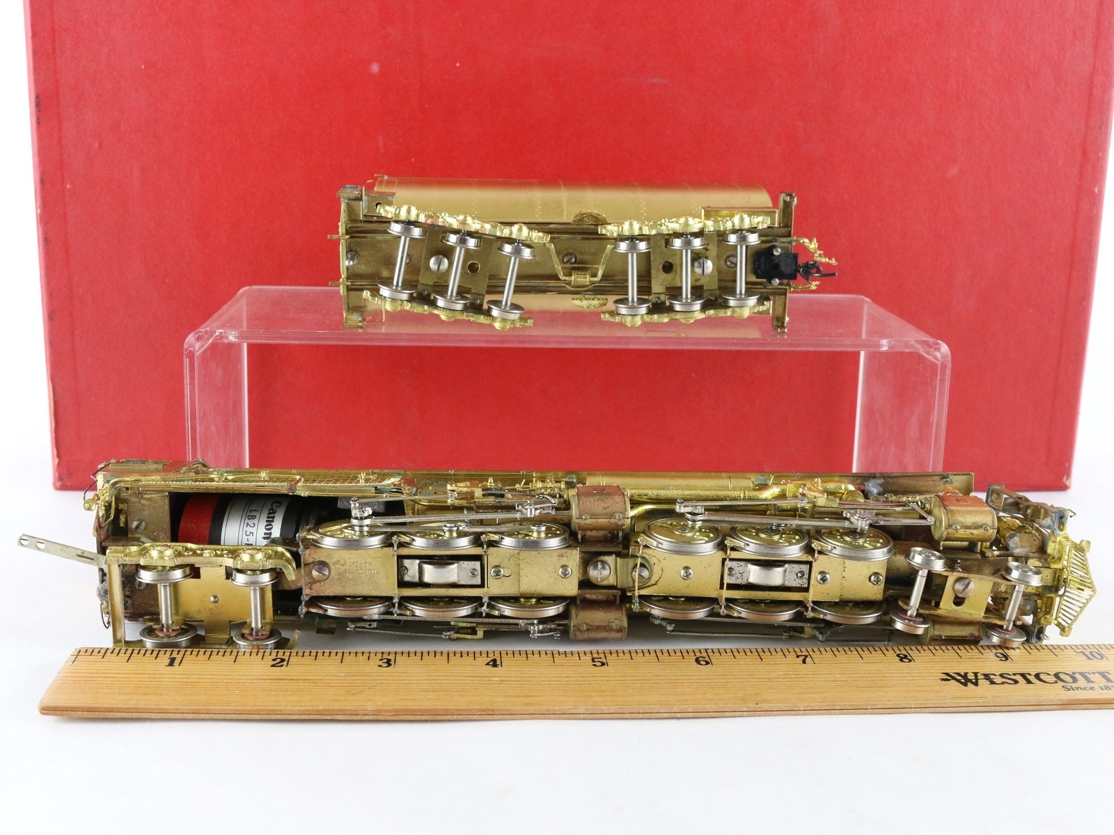 Key Imports HO UP 3800 Challenger 4-6-6-4 Oil Unpainted Brass Loco & Tender