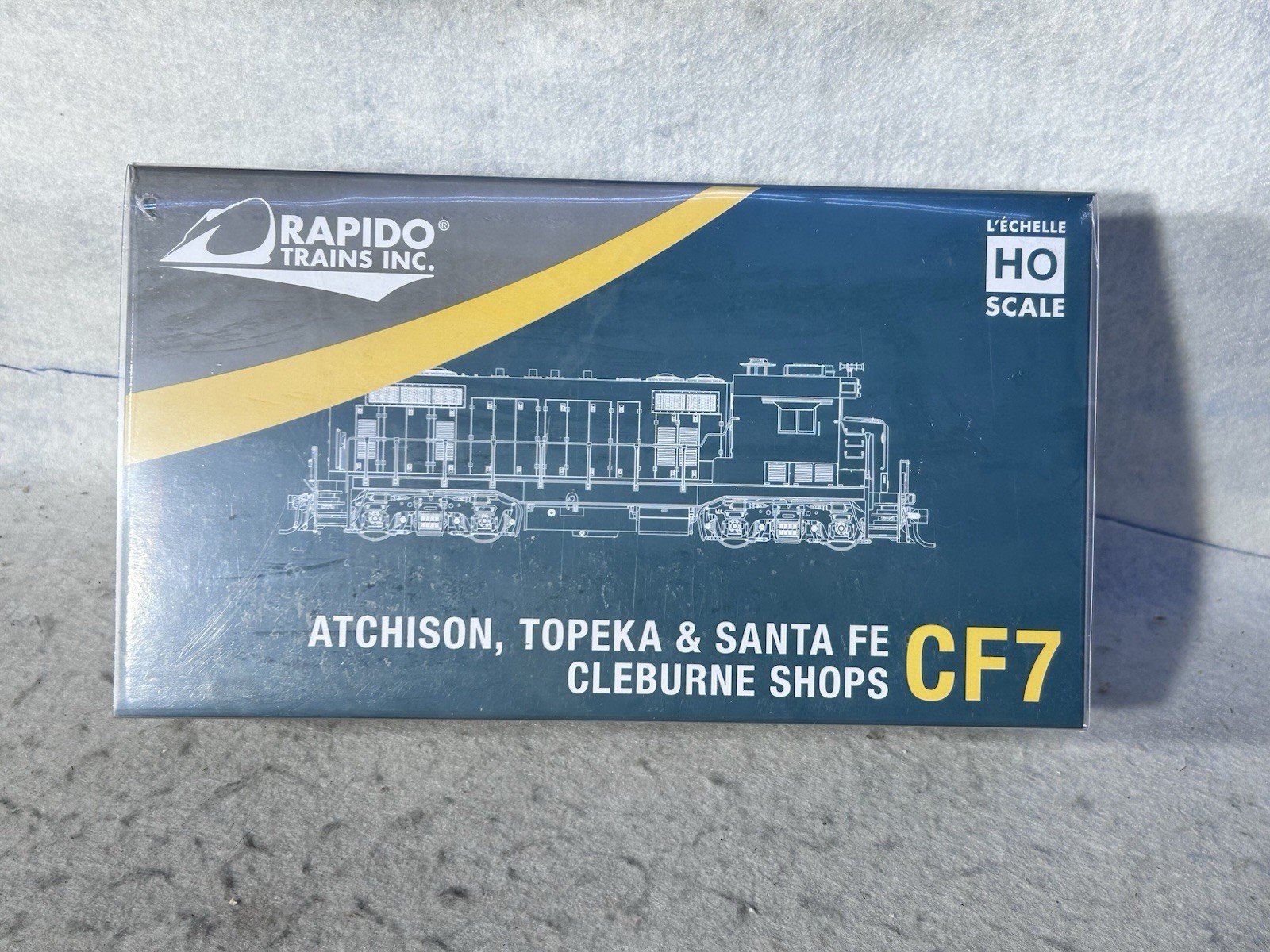 Beautiful Rapido Santa FeRR EMD CF-7 #2494 DC/Silent DCC Ready HO