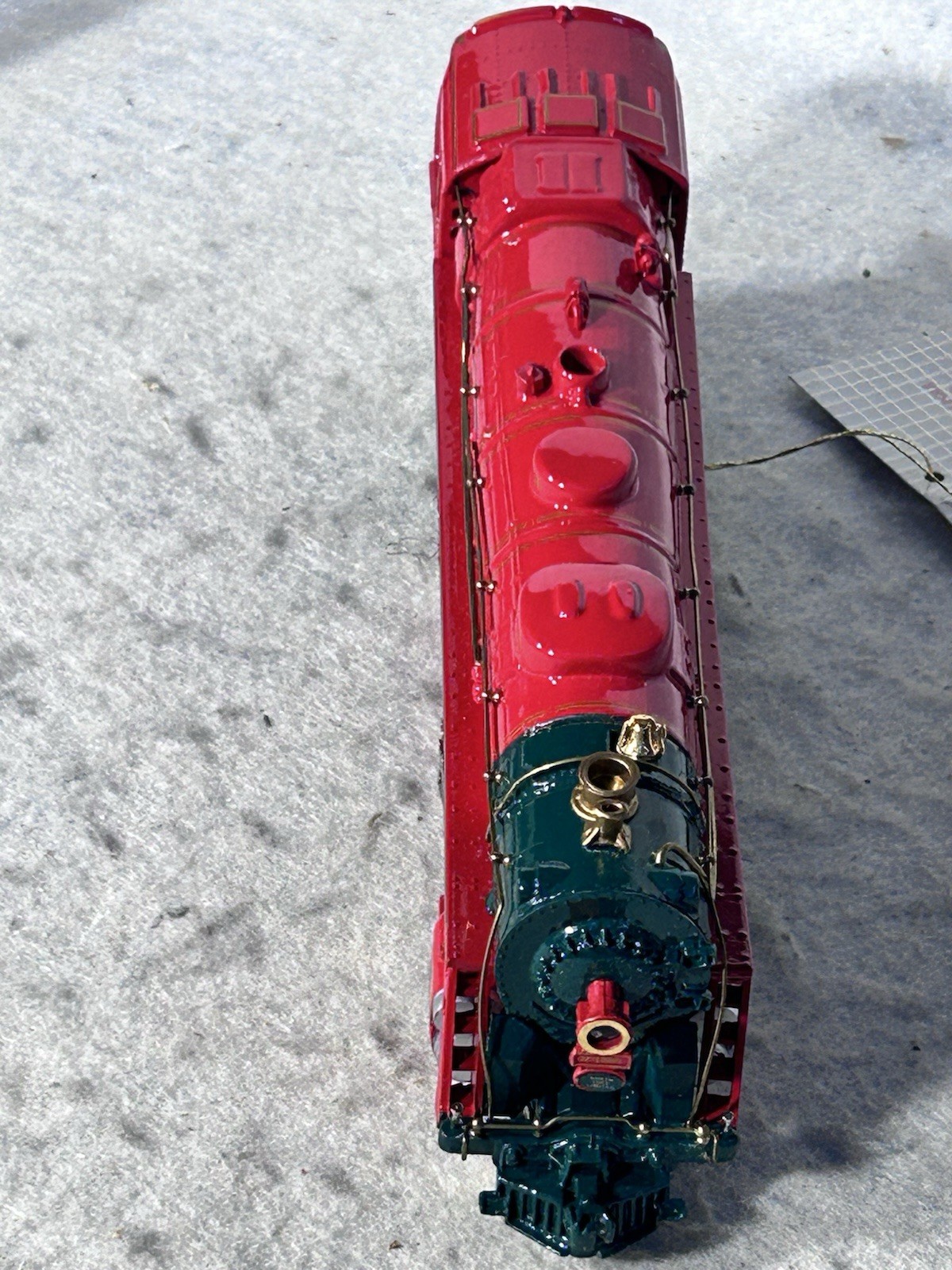 Festive Franklin Mint/Mantua North Pole Ltd. 4-6-4 Christmas Locomotive HO