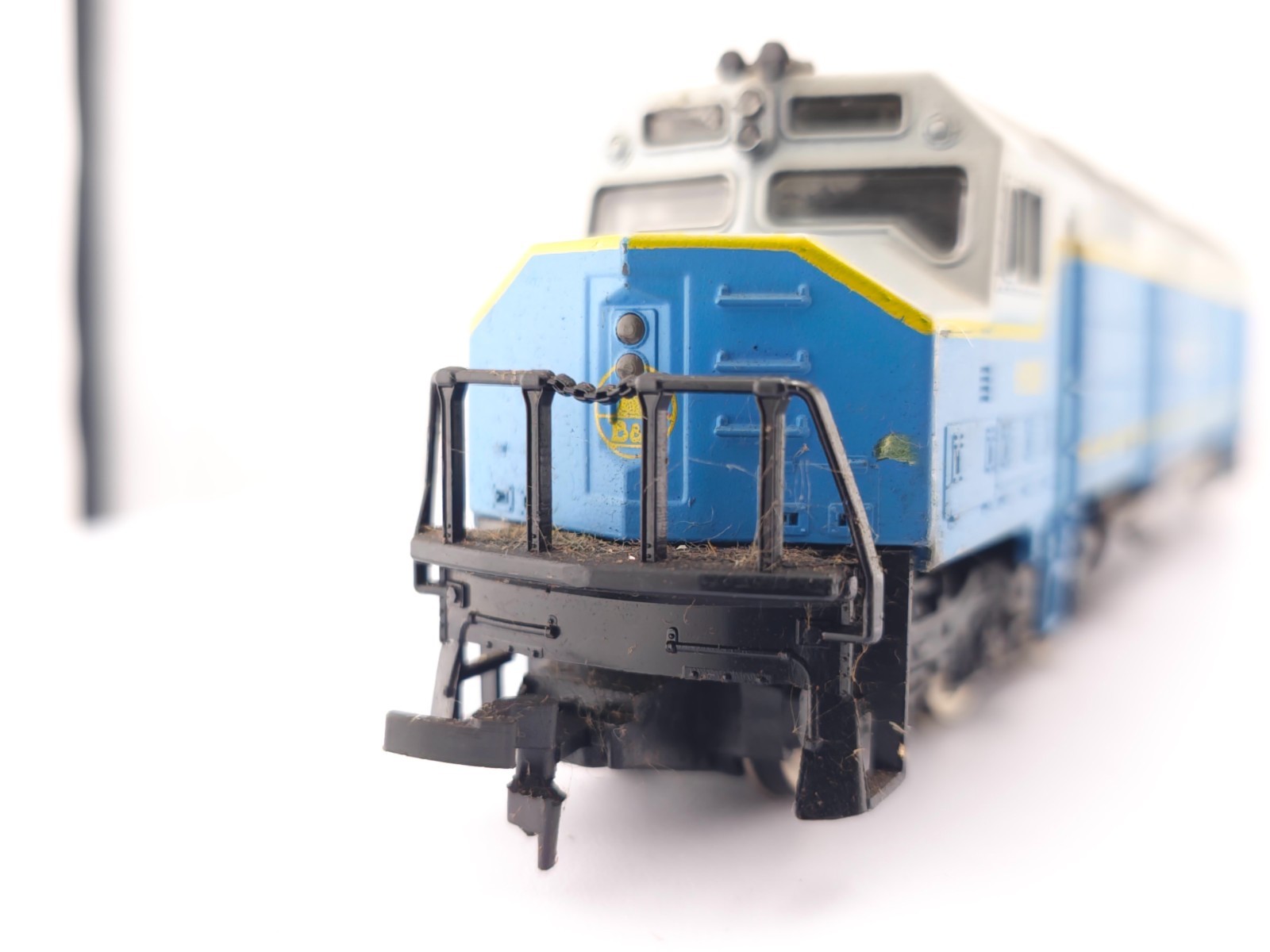 READ HO Scale AHM Mehano Baltimore & Ohio B&O FP45 DUMMY Diesel Locomotive 6610