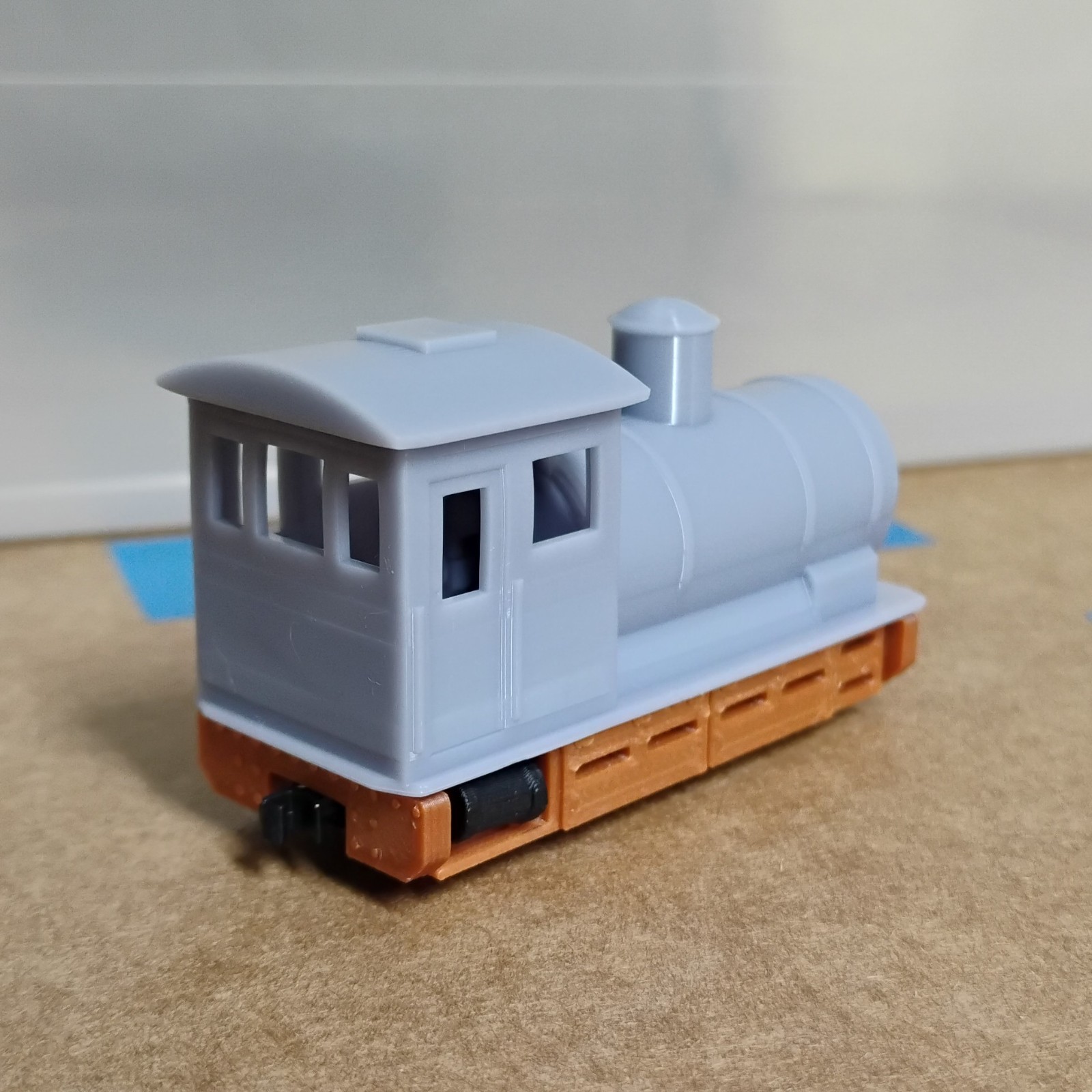 HOn30 FIRELESS STEAM LOCO kit #2. For Kato 11-109 chassis. RESIN 3D print.