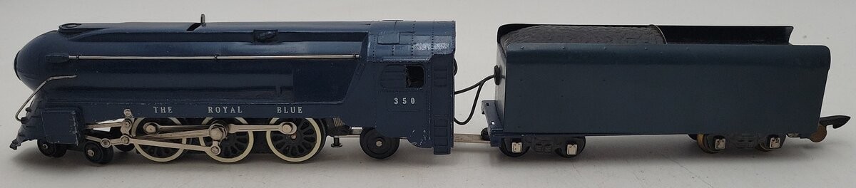American Flyer 350 Vintage S The Royal Blue 4-6-2 Die-Cast Steam Locomotive