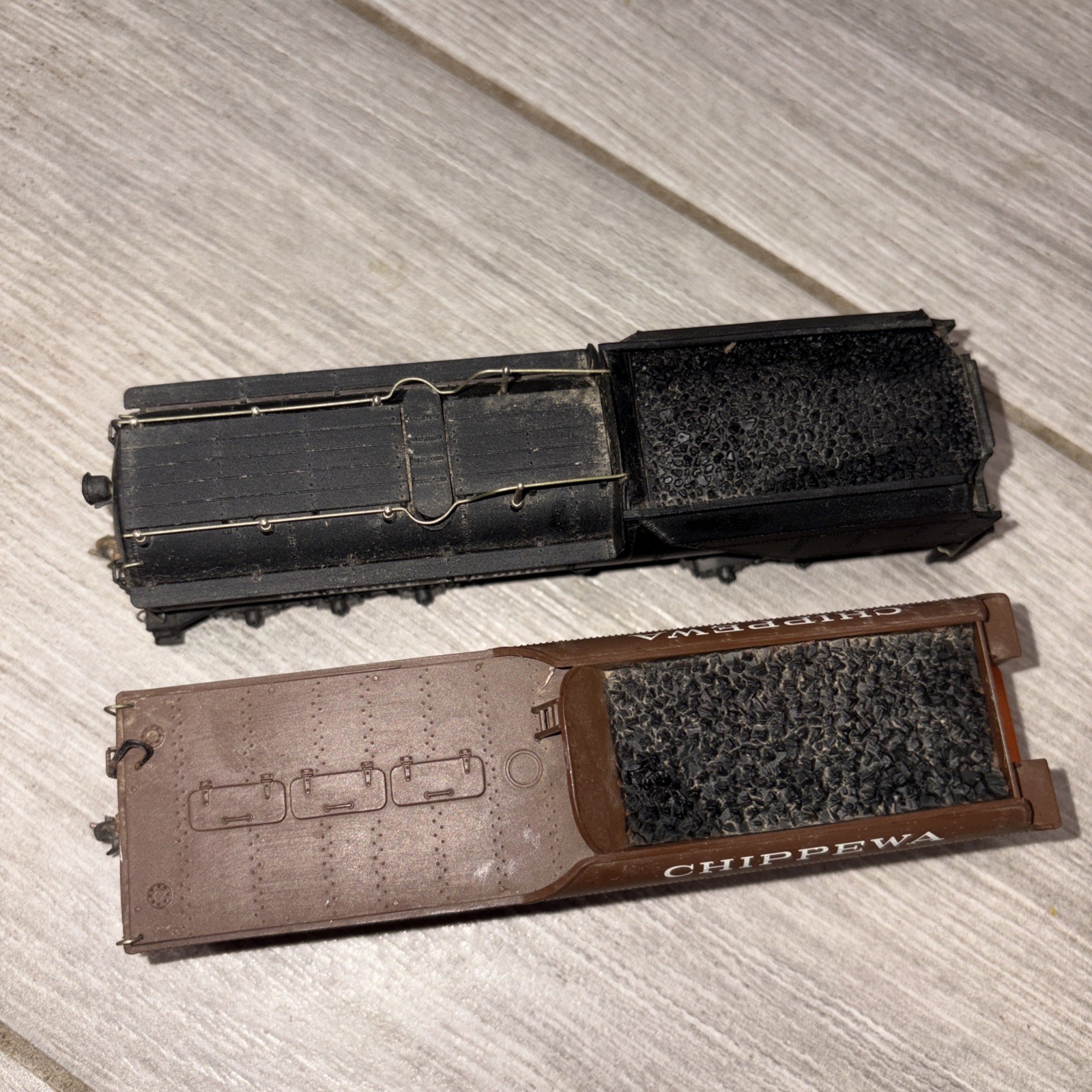 Lot Of 2 Rivarossi Vintage Ho Scale Steam Engines With Tender For Parts/Repair