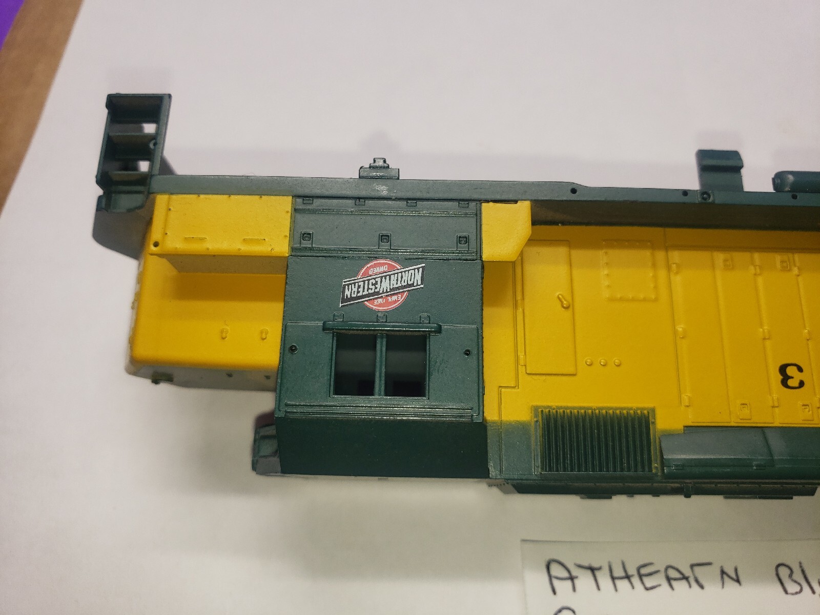 GP50 ATHEARN SHELL ONLY Diesel LOCOMOTIVE 46760 Good condition