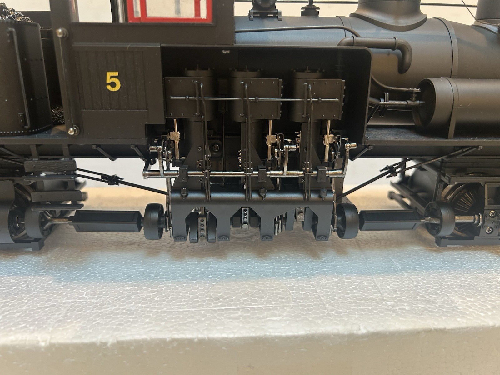 SPECTRUM 81198 Ely Thomas 2 Truck SHAY Steam LOCO, G Scale, Needs Gear?