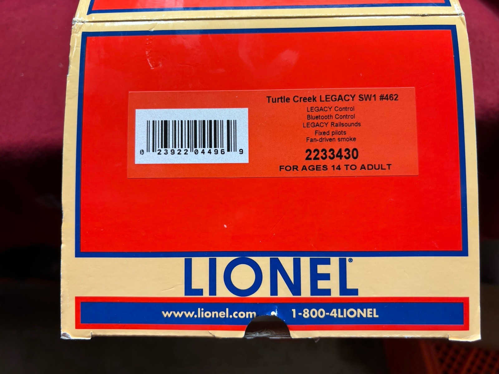 Lionel Legacy Locomotive