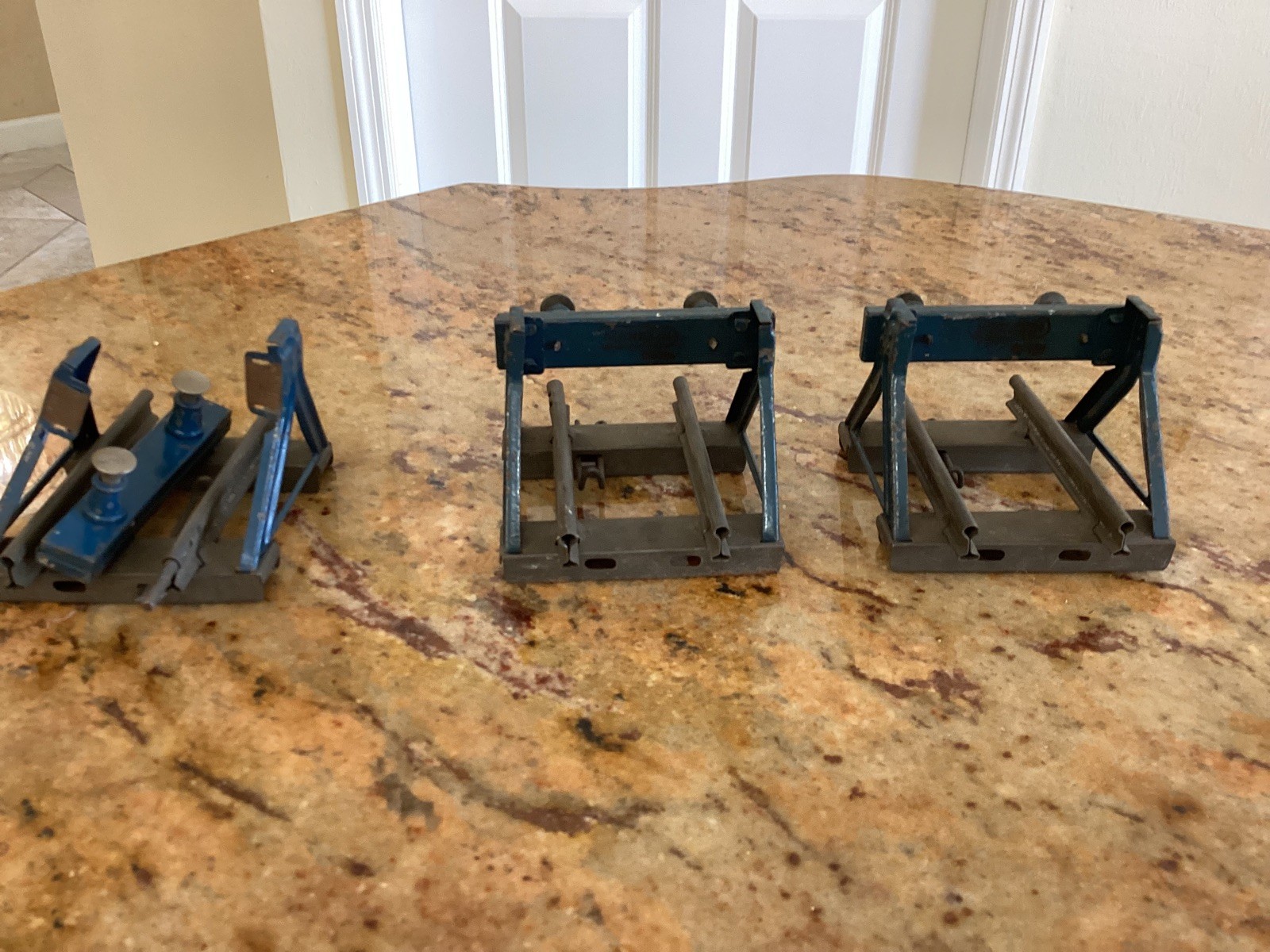 Marklin Prewar railroad set (transformer, crate, tracks, bumpers)
