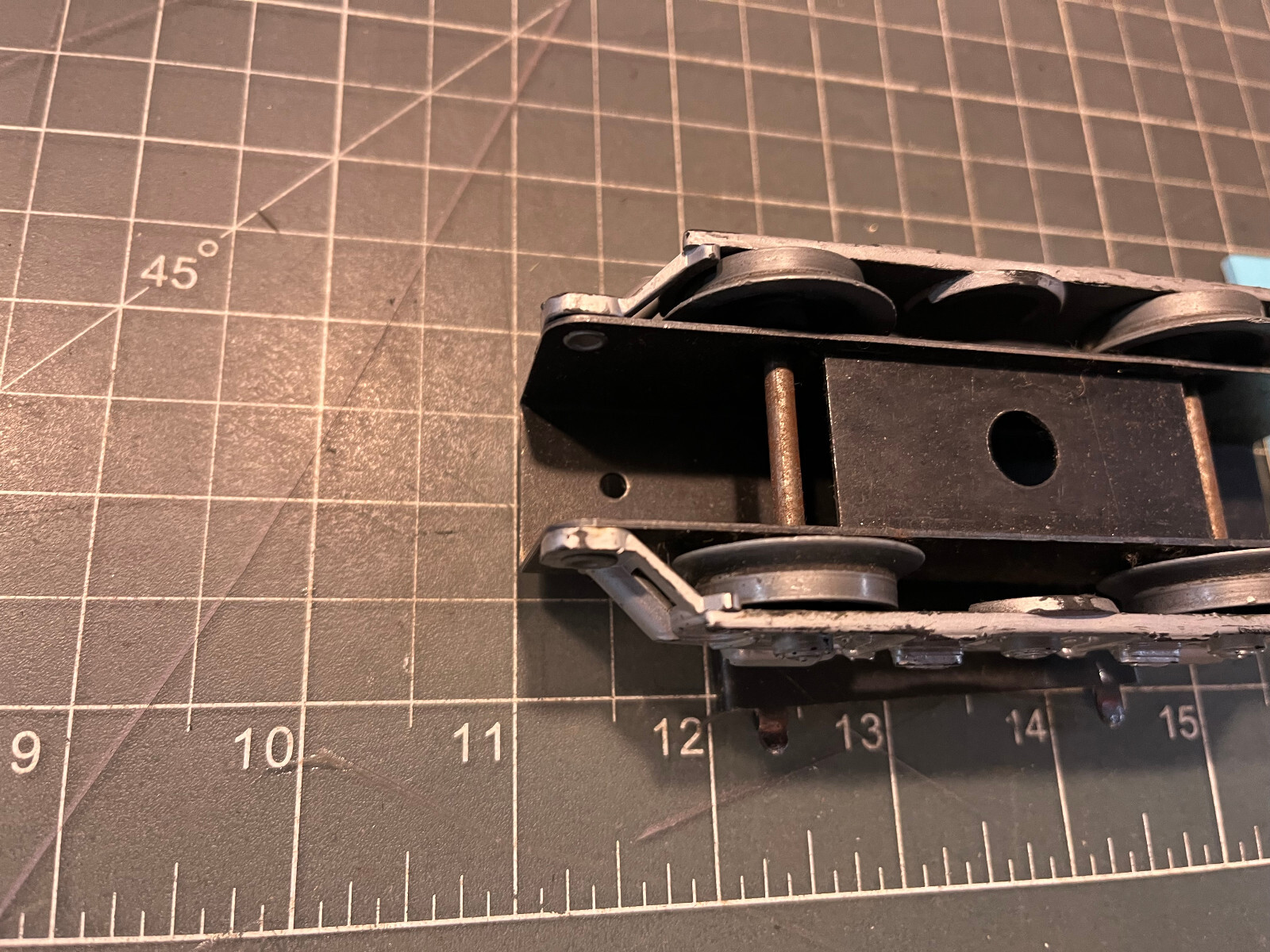 Marx Train SantaFe 1095 Diesel Locomotive Engine FRONT TRUCK ASSEMBLY PART LOT F