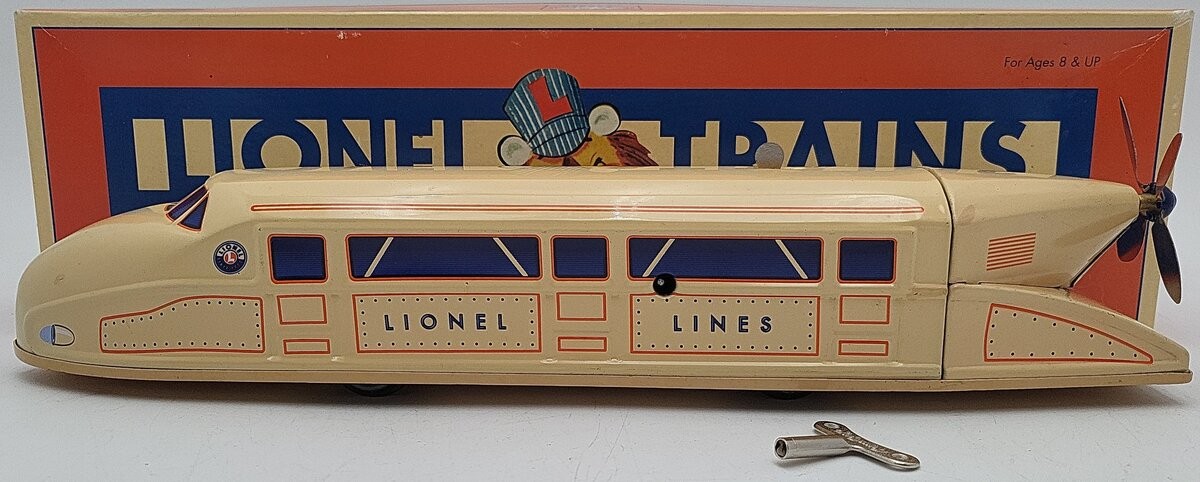 Lionel LRZ O Rail Lionel Lines Wind-Up Electric Locomotive EX/Box