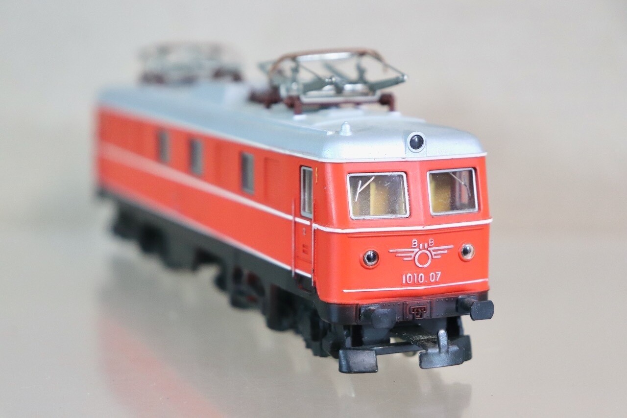 KLEINBAHN 1010 OBB ÖBB ORANGE CLASS BR 1010 07 E-LOK ELECTRIC LOCOMOTIVE on