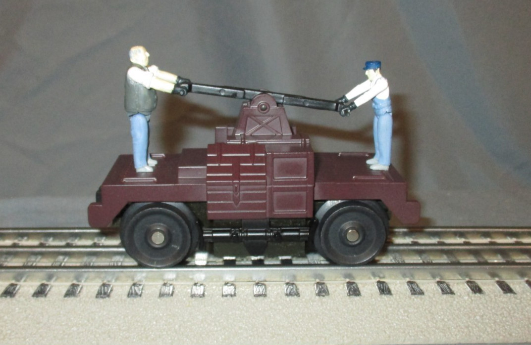 MTH 30-2509 Tuscan Maintenance of Way Bump-N-Go Hand Car O/027 ga wks/ Lionel 99