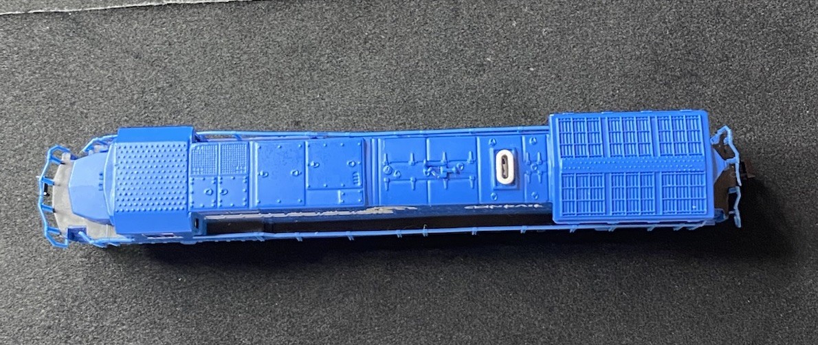Bachmann Spectrum N Scale Conrail Blue Diesel Locomotive 6032 Dash8-40C Tested