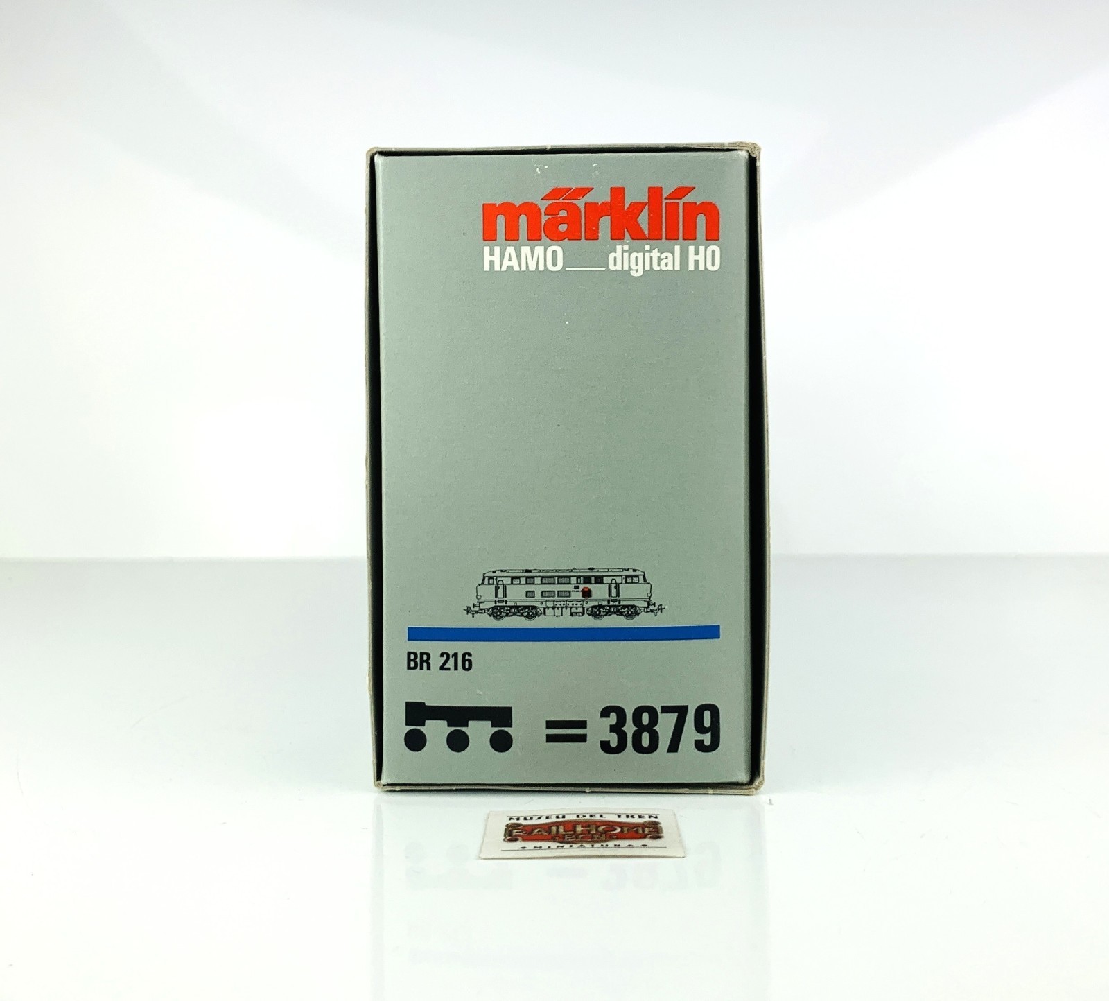 CS620 MARKLIN H0 3879 HAMO – DIESEL LOCOMOTIVE DB BR 216 005-9 – ANALOG DC