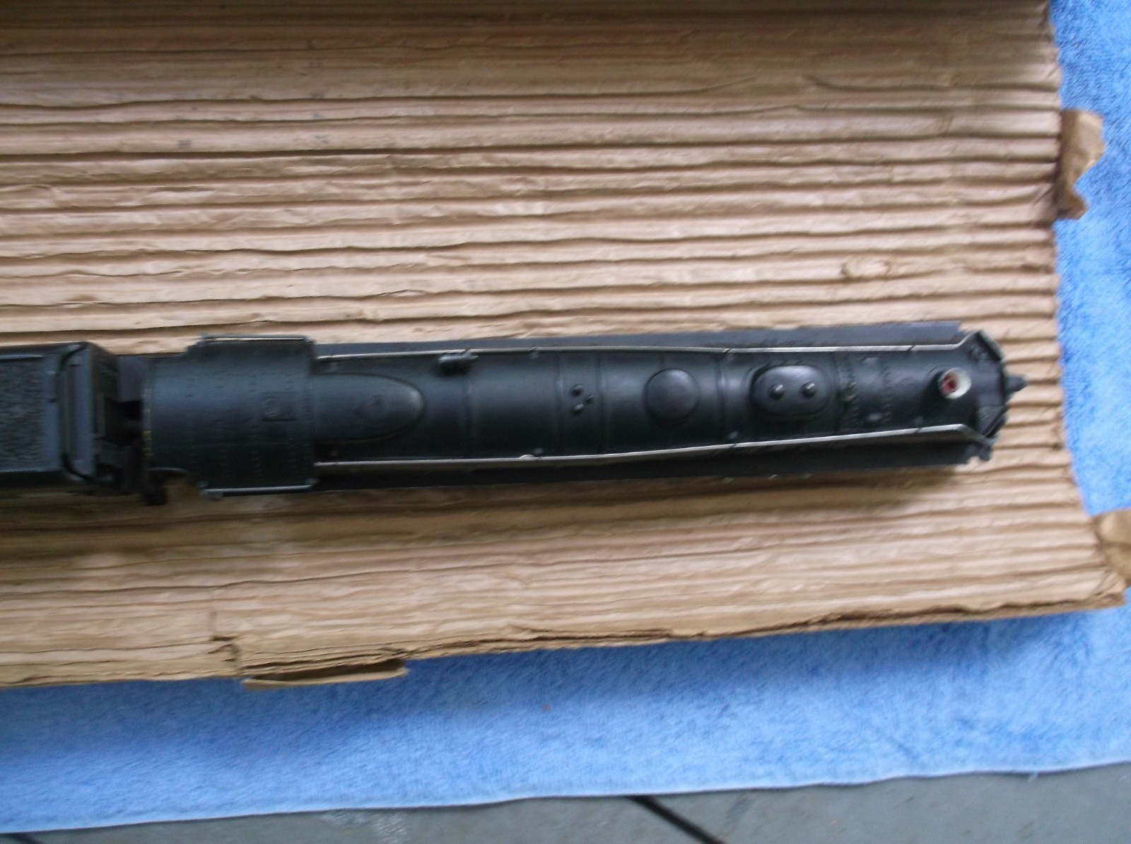 1952 AMERICAN FLYER K335 4-8-4 STEAM LOCOMOTIVE & TENDER W/ORG BOX & WRAPPER
