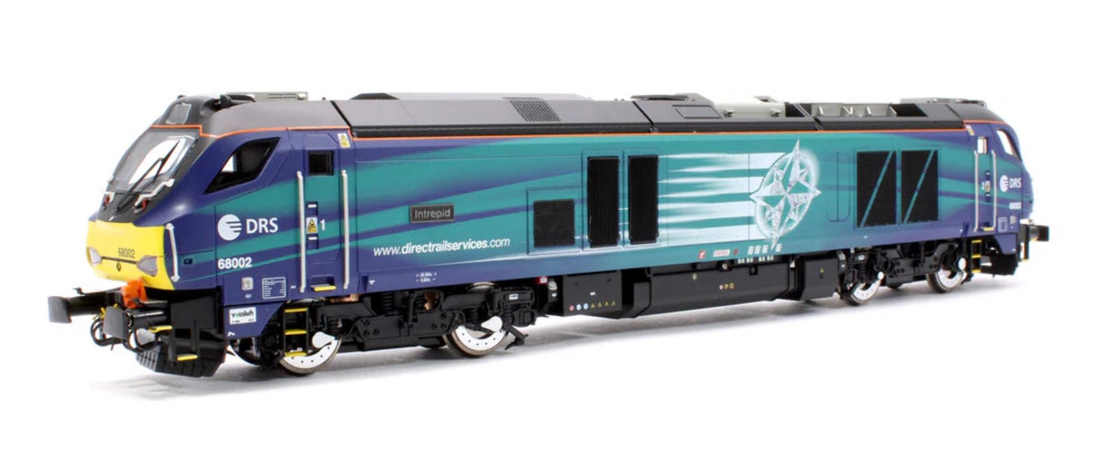 Dapol 4D-022-027S OO Gauge Class 68 Intrepid 68002 Compass DRS DCC Sound
