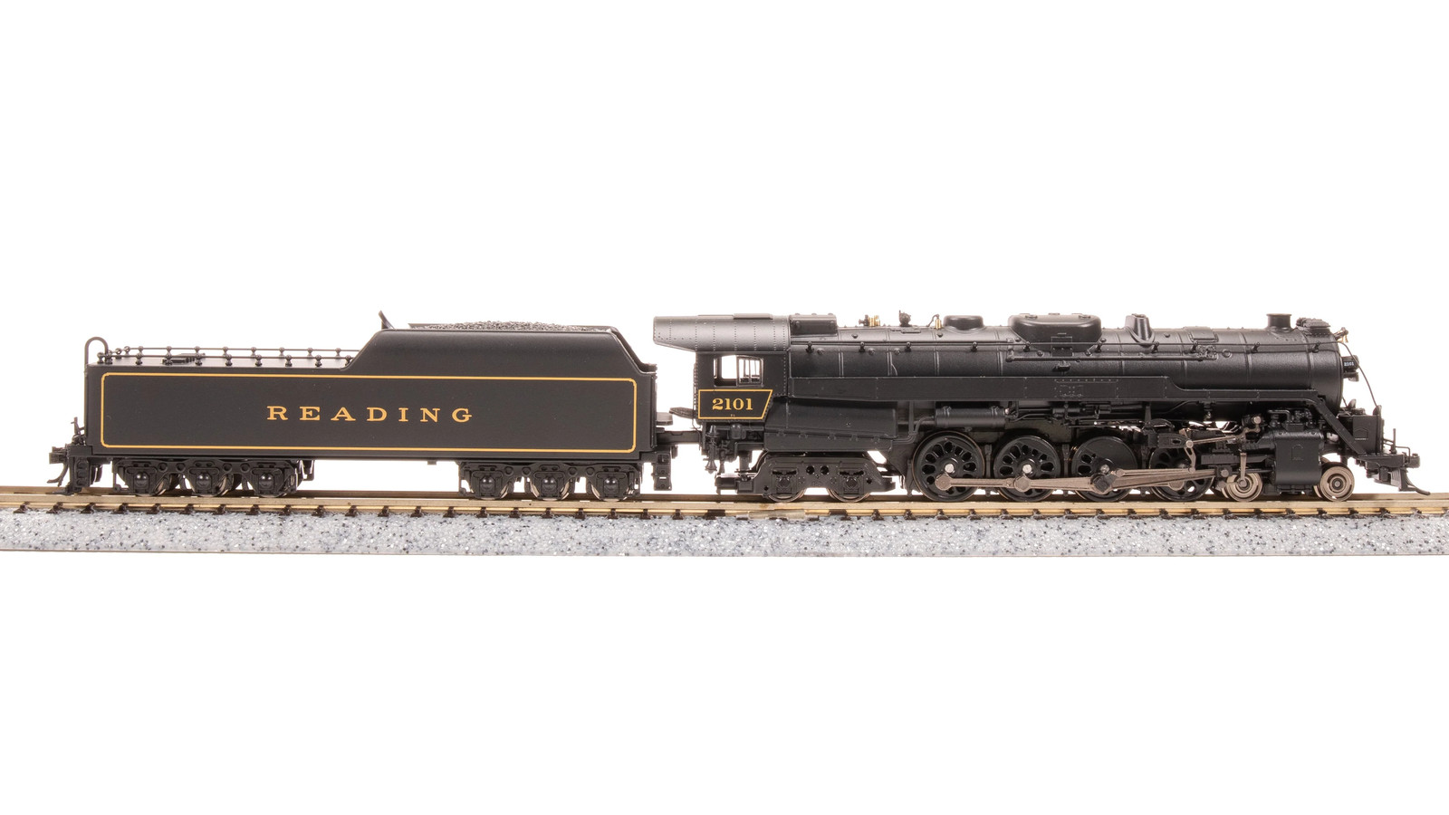 Broadway Limited Imports N 7400 T1 4-8-4, Reading (In-Service) #2101