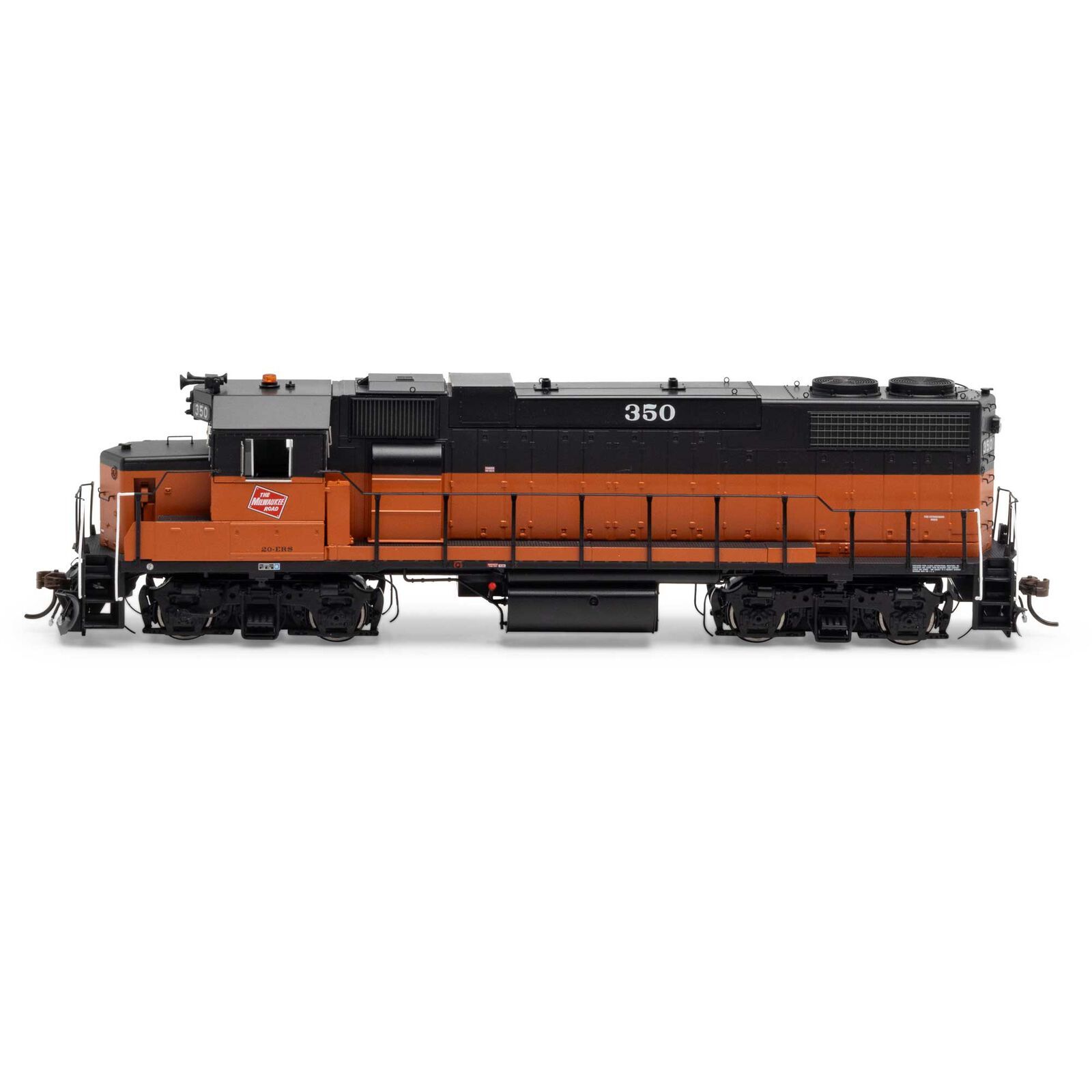 Athearn ATHG71840 GP38-2 Milwaukee Road #350 Locomotive w/ DCC & Sound HO Scale