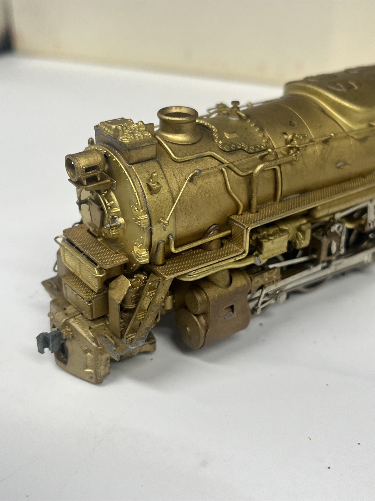 Ho Scale brass engine & caboose- Pennsylvania J-1 2-10-4 Westside Model Company