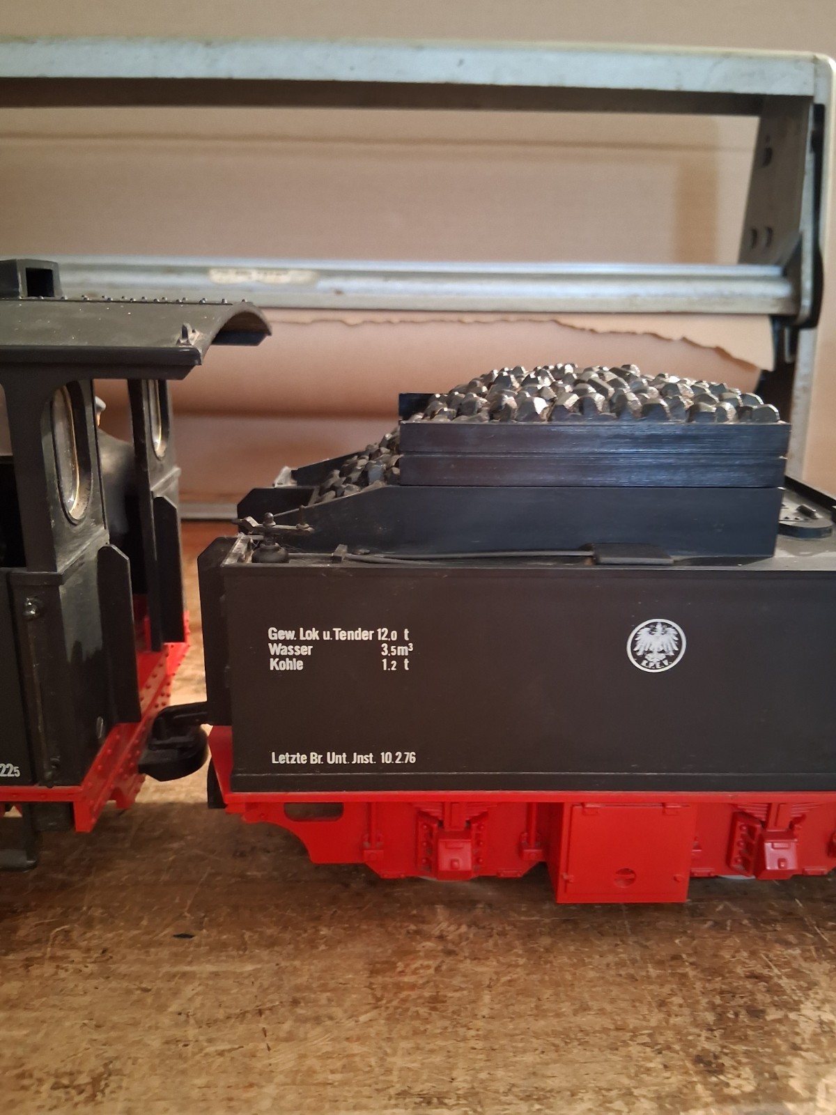 LGB 2015D G Bw Insterburg Steam Locomotive & Tender 992015 Works Video LEHMANN