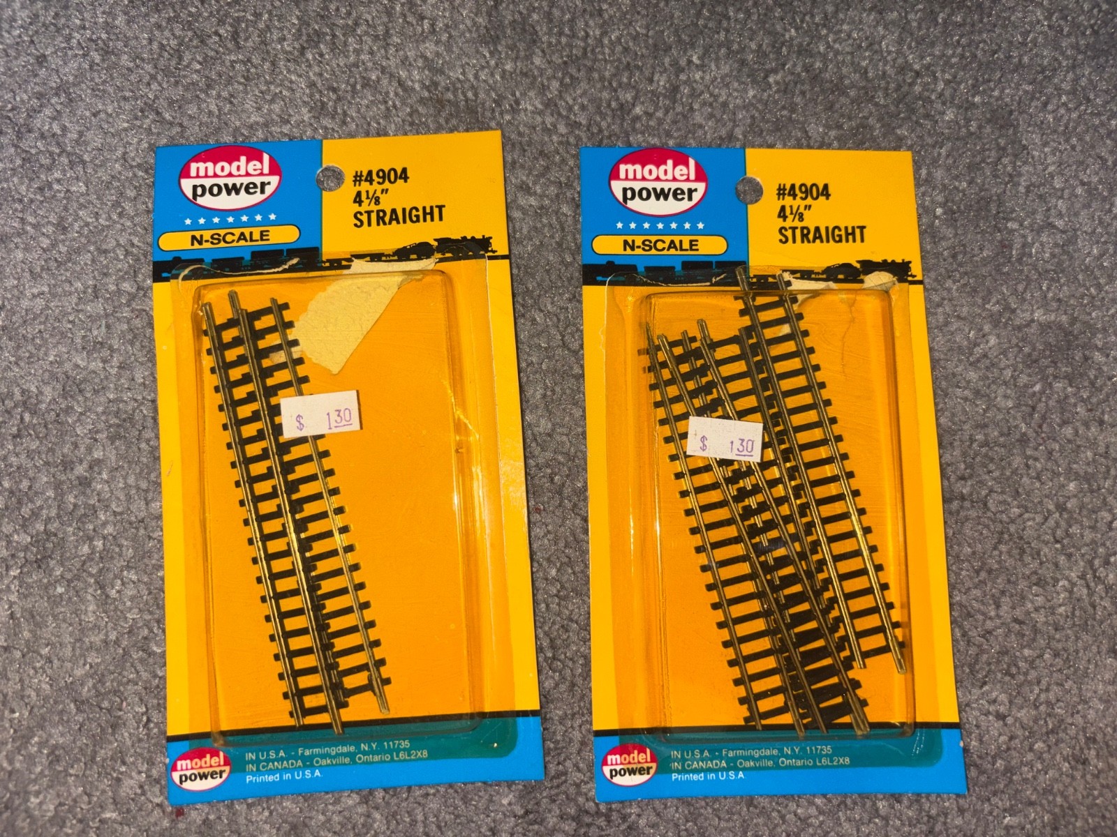 MODEL POWER: “N” Scale Electric Train Set: Golden Spike Series Mutt & Jeff #1183