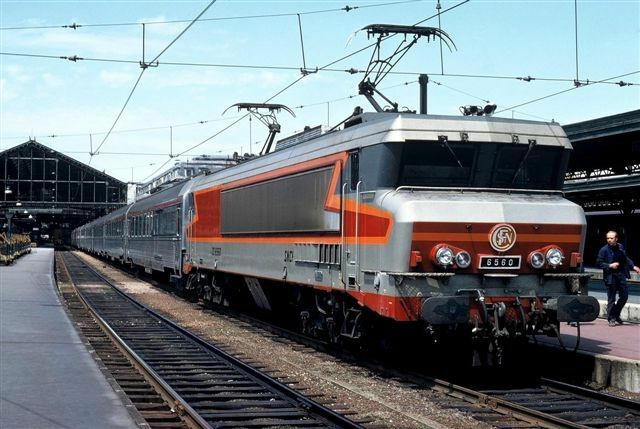 Jouef HO 1:87 SNCF French CC 6505 GRAND CONFORT ELECTRIC LOCOMOTIVE 8436 NM`76