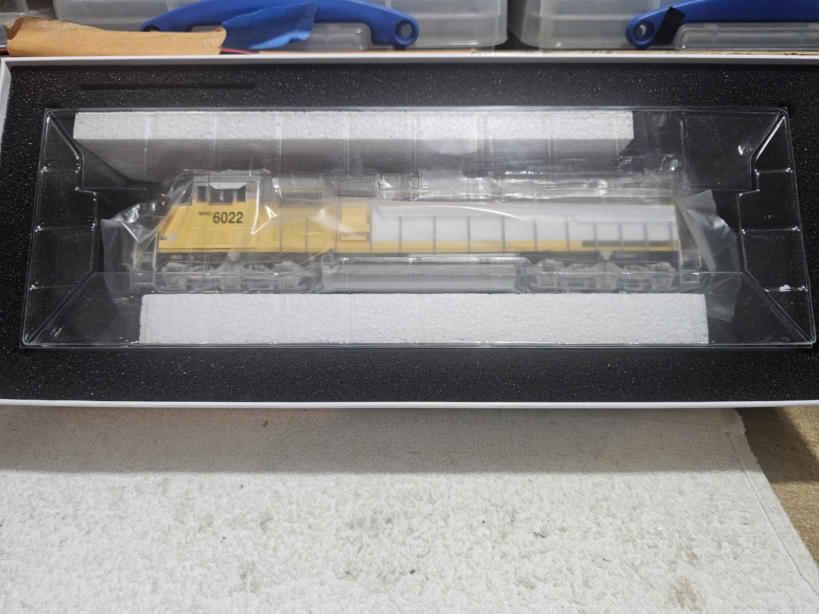 ATHEARN ATHG 75629 WEBB ASSET MANAGEMENT SD60M TRI CLOPS RD 6022 TSUNAMI SOUND