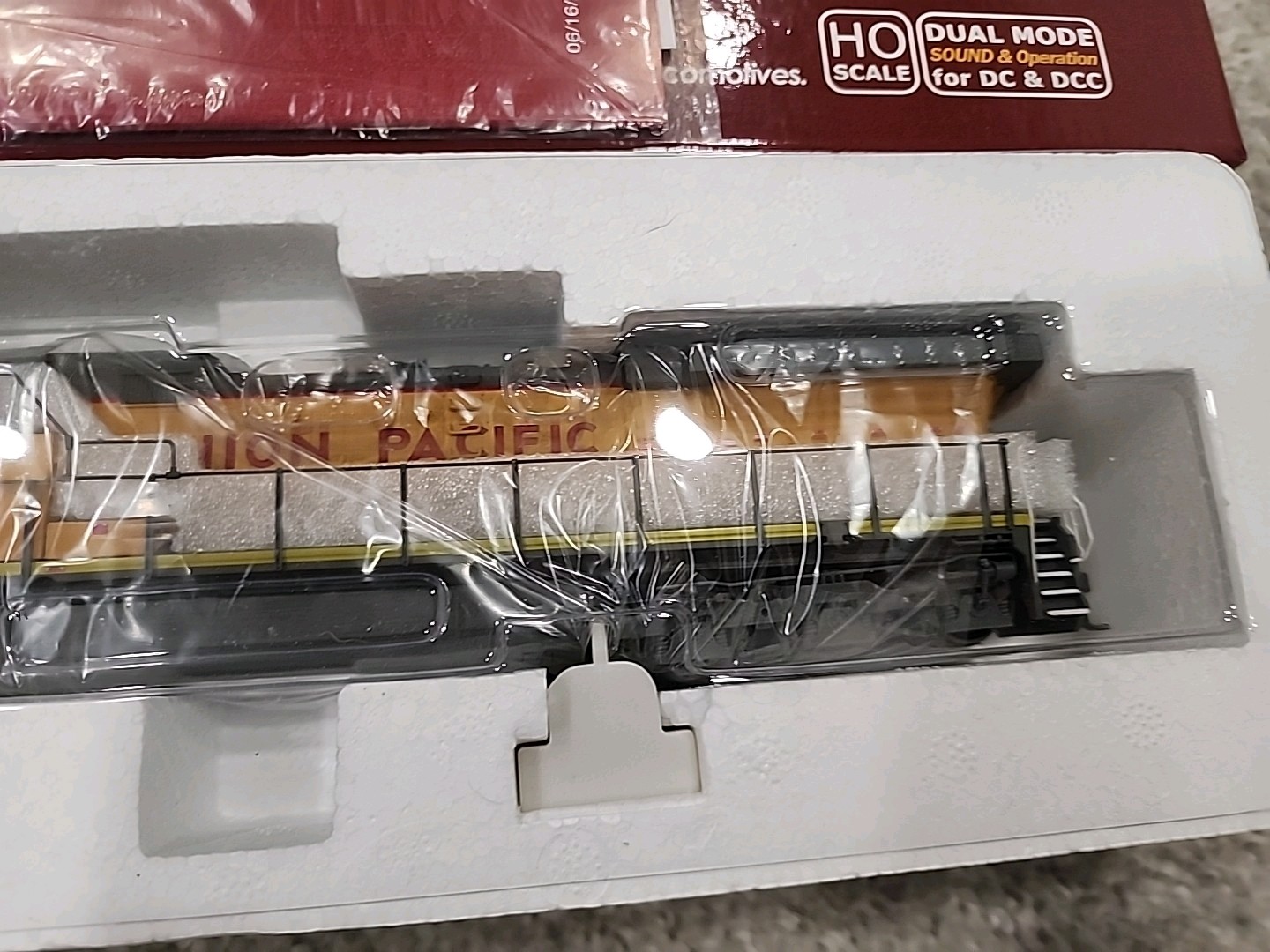 Lot 2 Broadway Limited Paragon2 2298 2299 HO Union Pacific #7567 #7544 GE AC6000