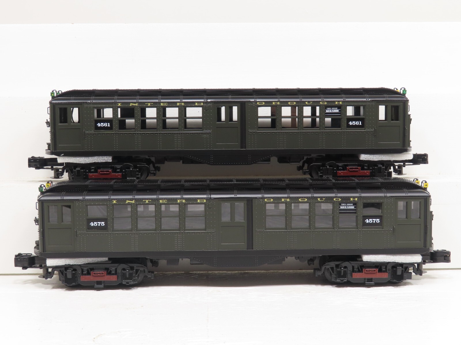 MTH 30-2757-3 Metropolitan 2 Car LO-V Add On Non Powered NIB