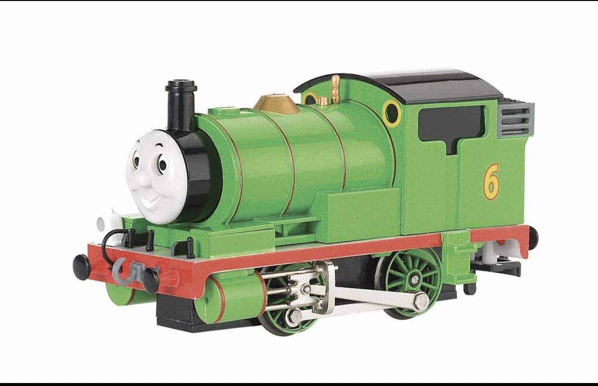 Bachmann 58742 PERCY THE SMALL ENGINE (WITH MOVING EYES) (HO SCALE) NEW