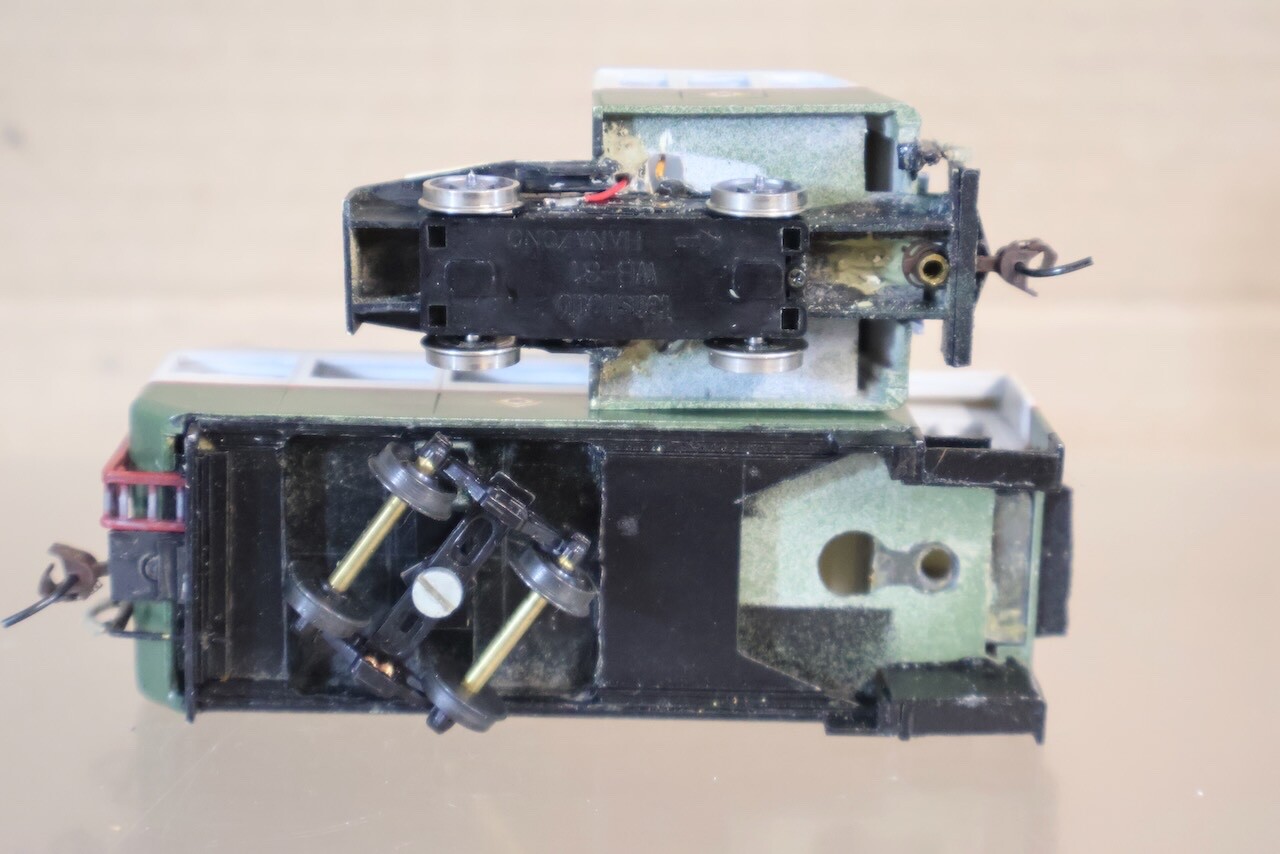 KIT SCRATCH BUILT O-16.5 NARROW GAUGE MKS ARTICULATED RAILCAR BUS LOCO om