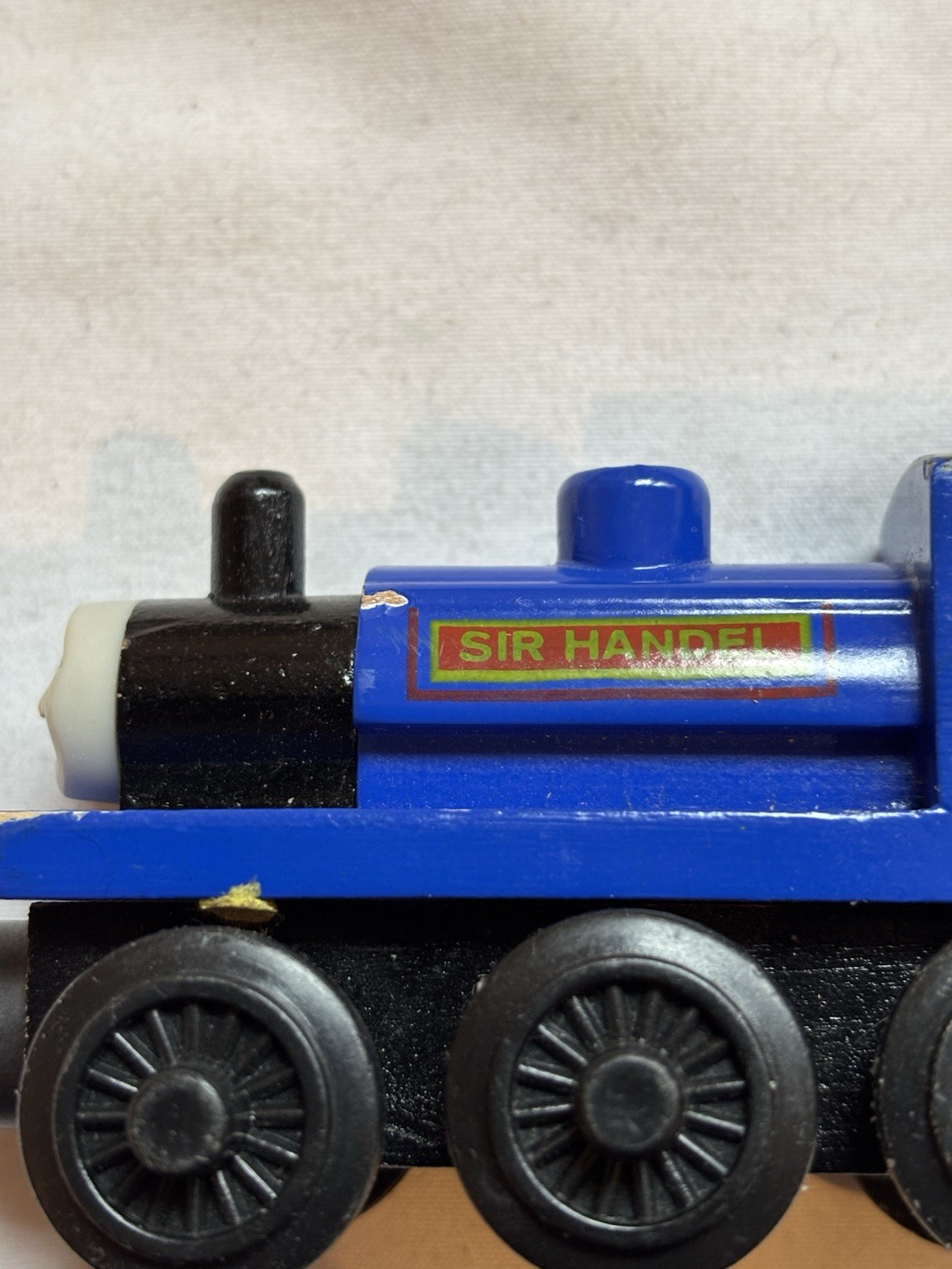“Sir Handel”. Thomas The Tank Engine & Friends Wooden Railway Train. Wonderful!!