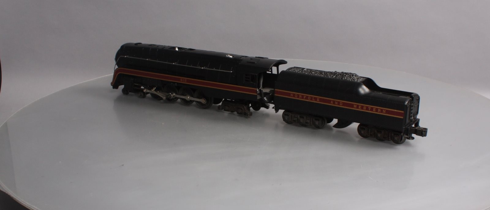 Lionel 6-18040 O Norfolk & Western 4-8-4 J Class Steam Locomotive & Tender #612