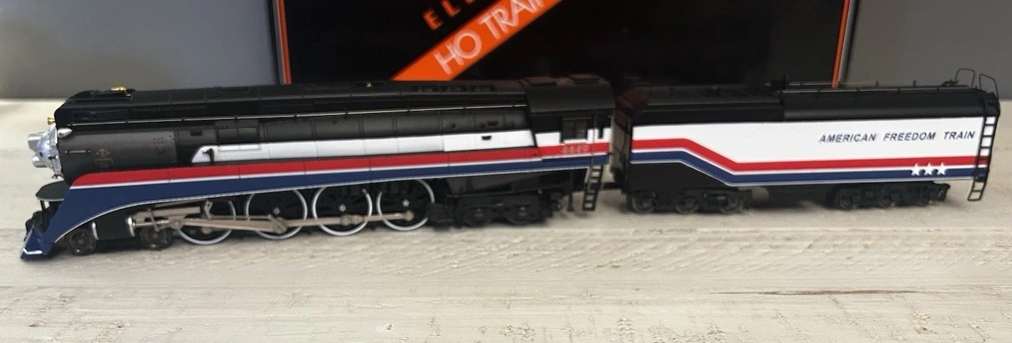 HO MTH 4-8-4 American Freedom GS-4 Steam Engine #4449 DCC Sound