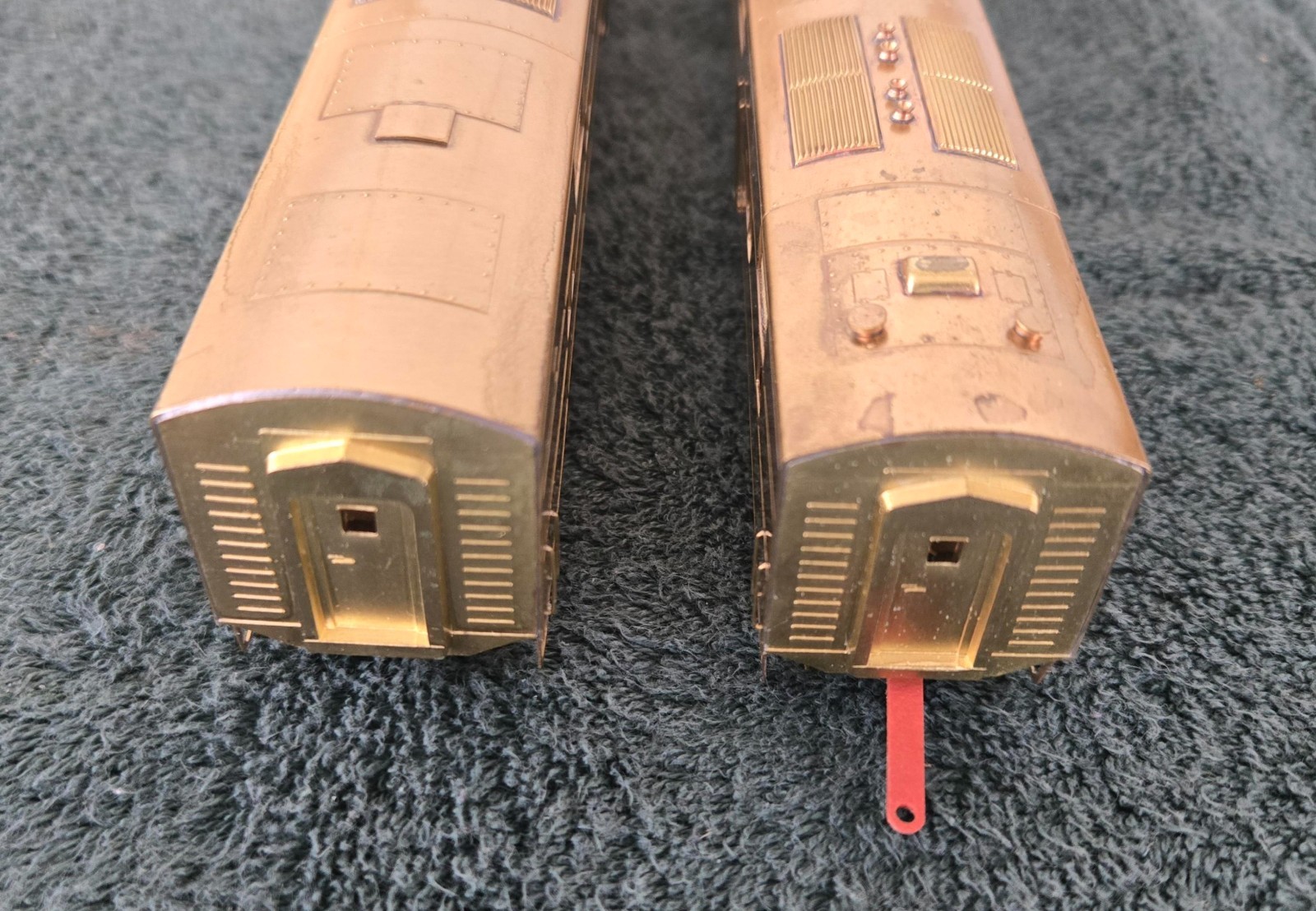 Hallmark Models HO Brass EMD E-3/6 Diesel Loco Set w/OB NO Foam Built by Kumata