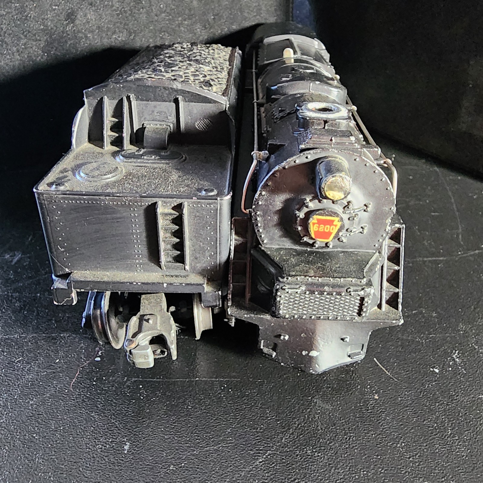 Lionel Steam Locomotive O Gauge 6-8-6 681 6200 with 6466W Tender. Our XS135