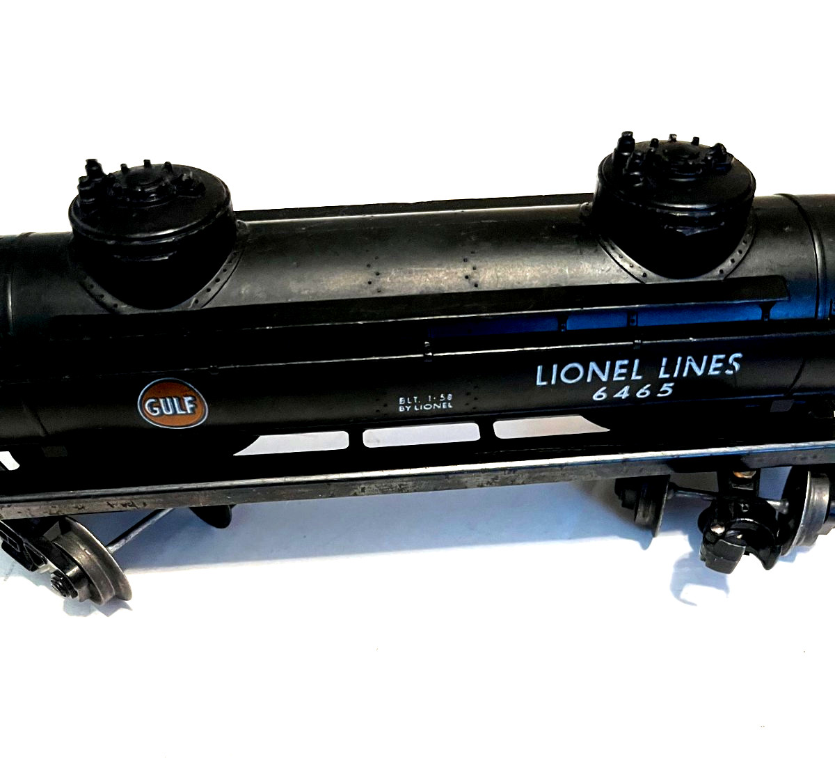 Vintage Lionel steam train set – locomotive #2026, tender, 4 Freight Cars, RUNS